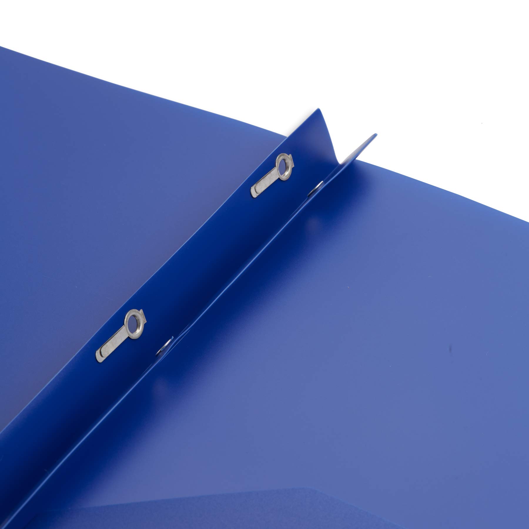 6-Pack Multicolor 3-Prong Plastic Folders for School, Home & Office - Organize Documents, Assignments & Files with Style