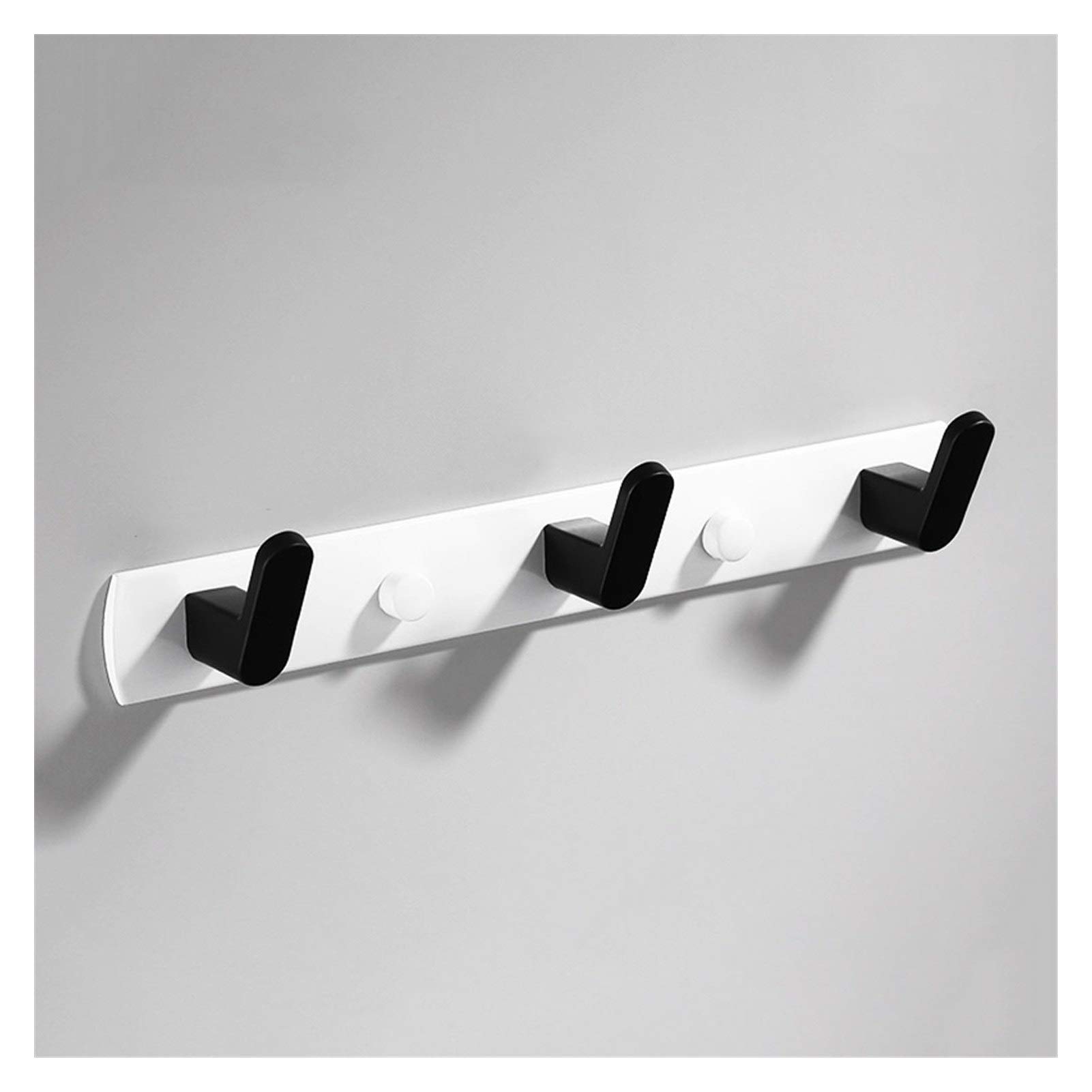 Wall Mounted Coat Rack - Heavy Duty Modern Hooks for Jackets, Hats & Accessories | No Drill Installation with Strong Adhesive | Perfect for Bedroom, Entryway, Closet & Fitting Rooms