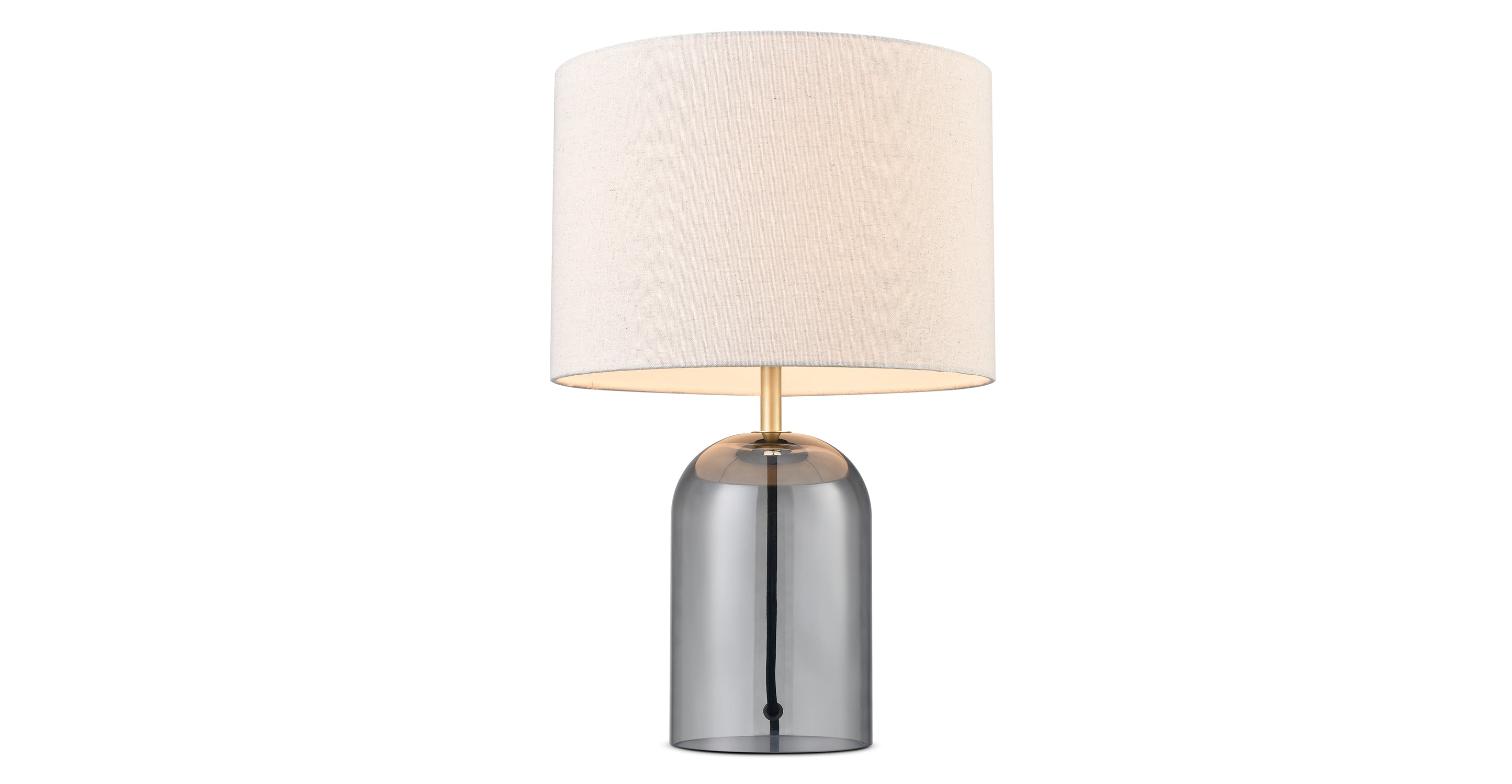 Modern Milan Table Lamp - Elegant Bedside & Living Room Lighting for Home Decor | Dimmable LED Desk Lamp for Bedroom, Office & Study