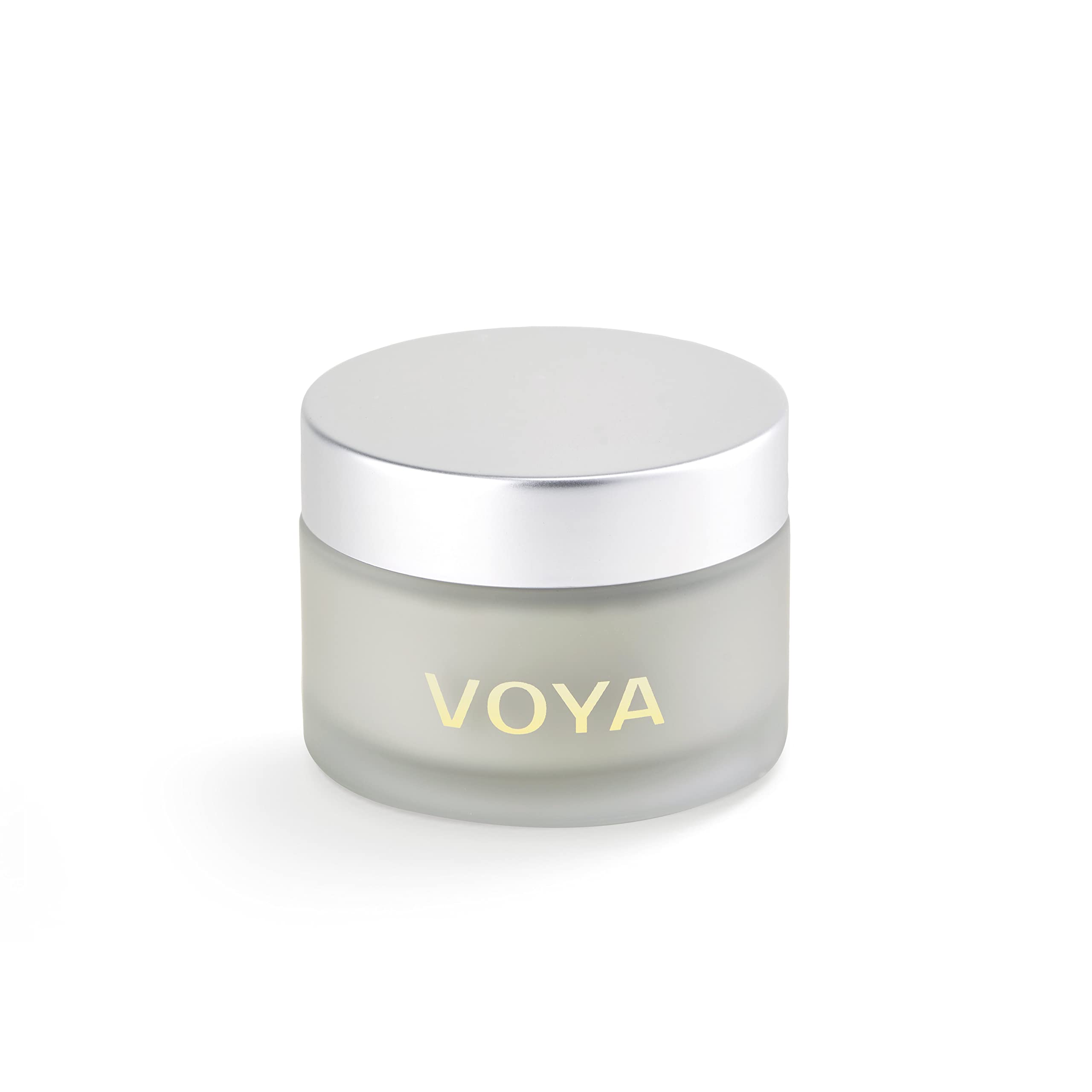 Voya Get Glowing Illuminating Clay Mask - Organic Deep Cleansing Facial Mask for Oily & Combination Skin, Detoxifying & Brightening, 50ml | Perfect for Spa Nights & Pre-Event Skin Prep