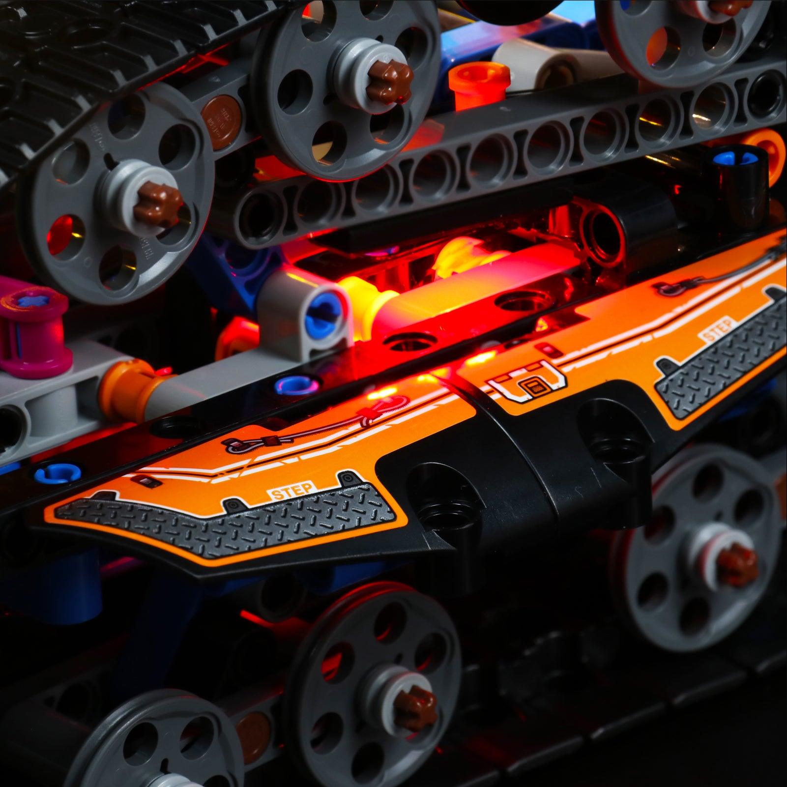 LEGO Technic App-Controlled Transformation Vehicle 42140 Light Kit – Enhance Your Build with LED Lights for Nighttime Play & Display