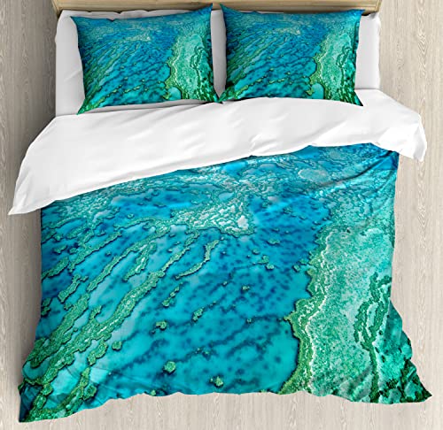 Aqua and Turquoise