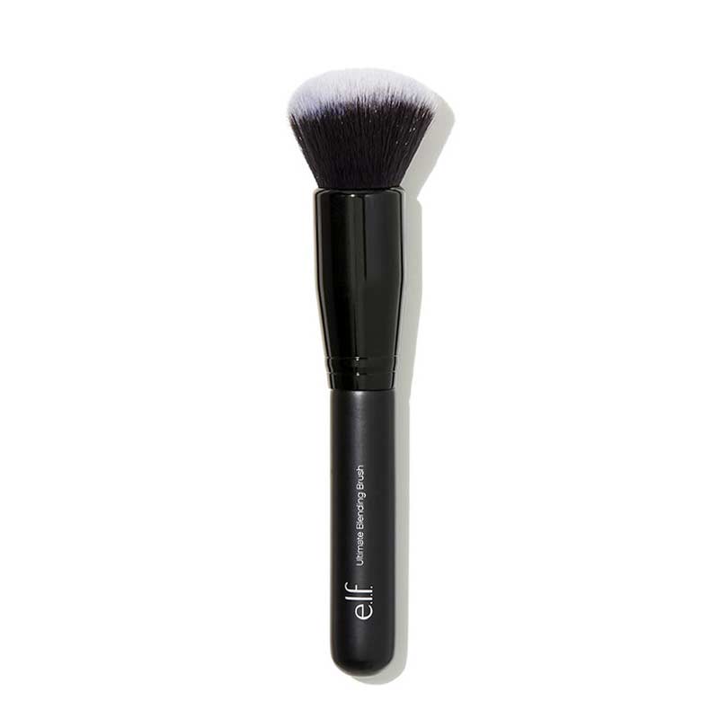 e.l.f. Ultimate Blending Makeup Brush - Professional Soft Synthetic Bristles for Flawless Foundation & Powder Application - Perfect for Everyday Makeup & Contouring