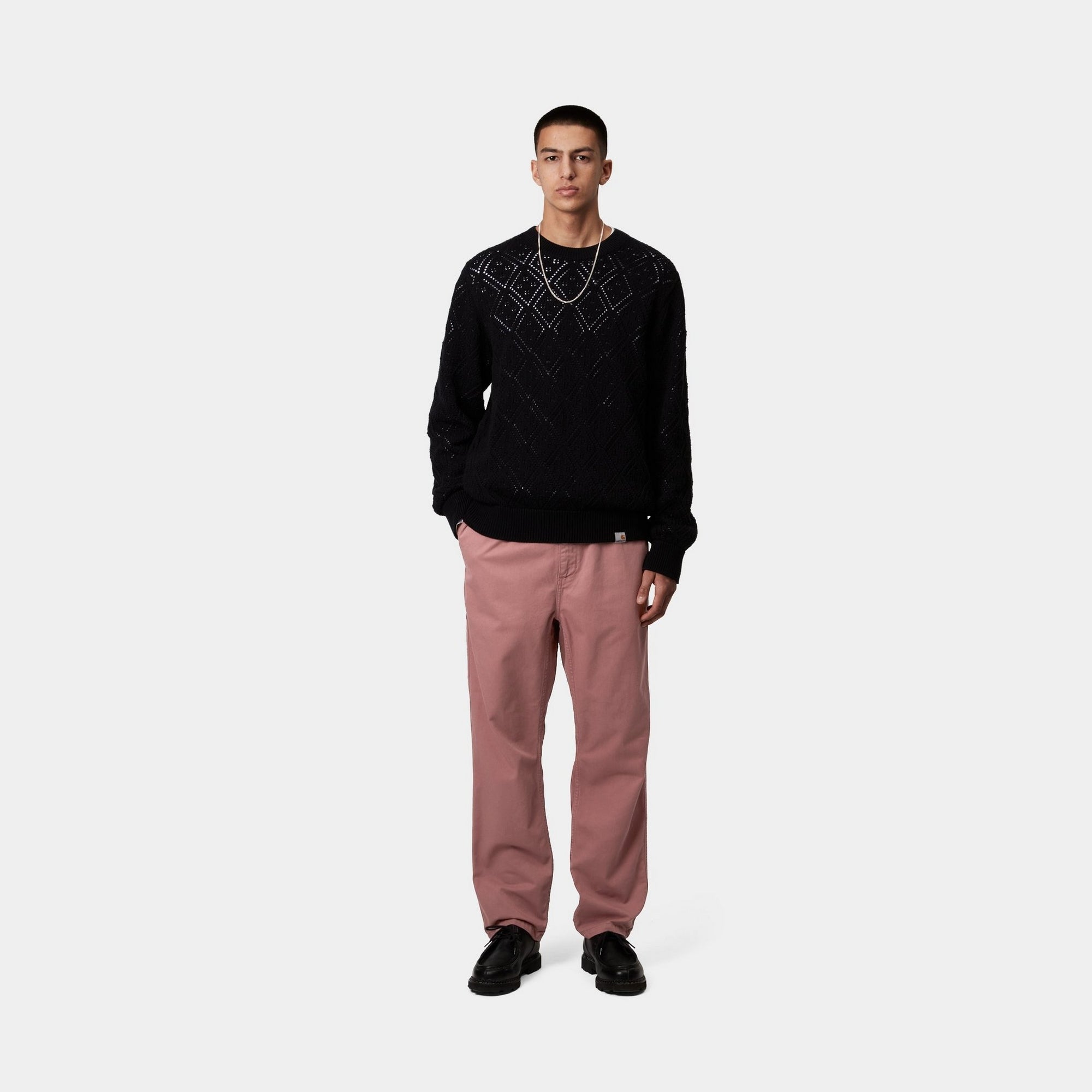 Flint Pant | Dusky Pink Garment-Dyed Women's Casual Pants for Work, Travel & Everyday Wear