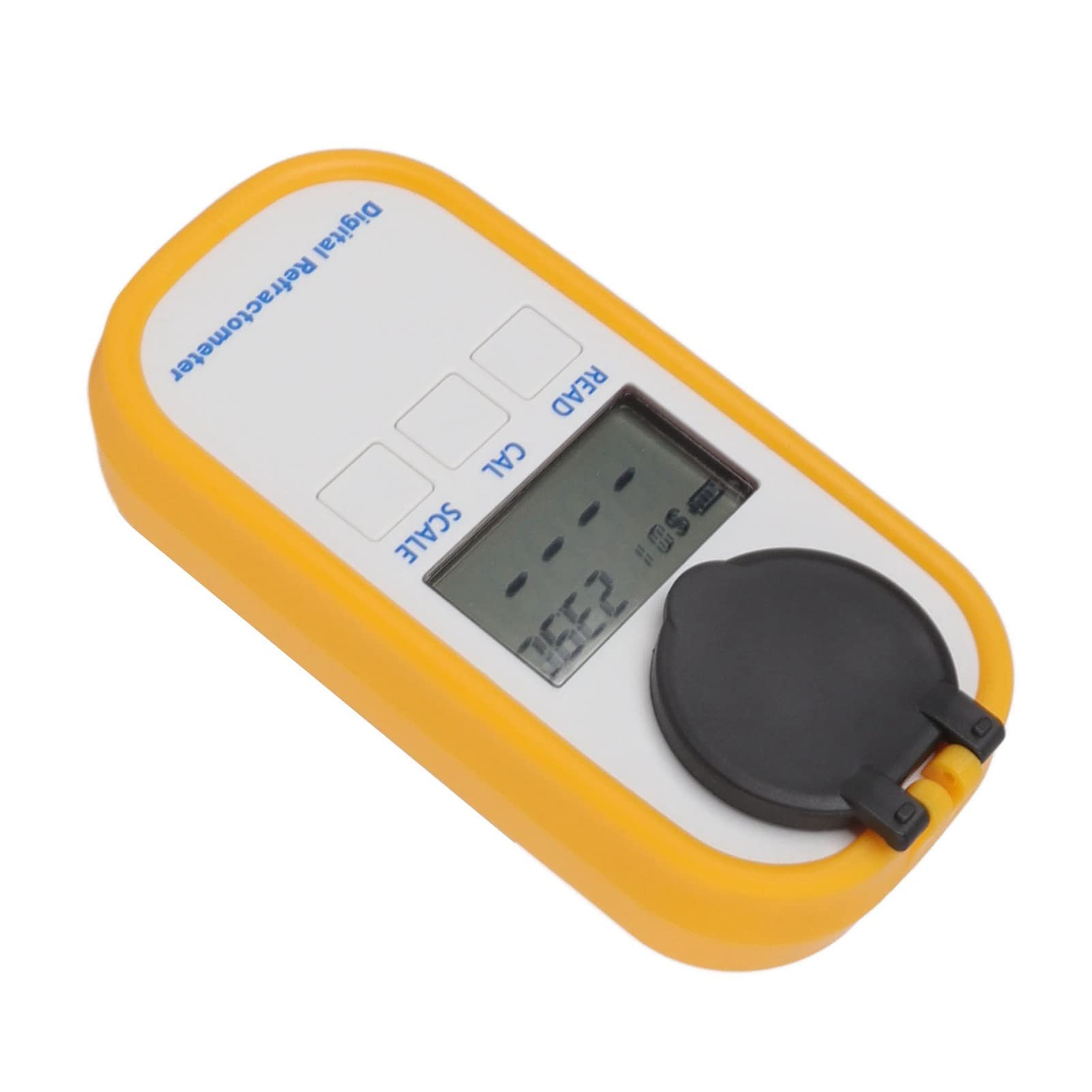 Mumusuki Digital Refractometer 0-80% Brix Scale - High Precision Alcohol Volume Percent Tester for Wine, Beer, and Spirits - Perfect for Home Brewing, Distilling, and Commercial Liquor Production