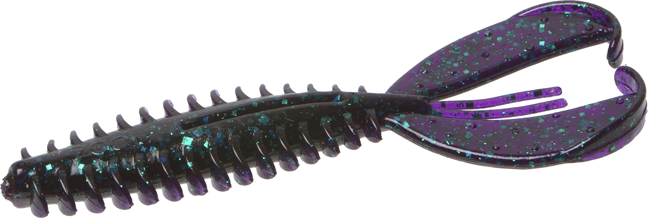 Zoom Z Craw Jr Soft Plastic Fishing Bait - Realistic Crawfish Design for Bass, Trout & Panfish - Perfect for Freshwater & Saltwater Fishing Lures