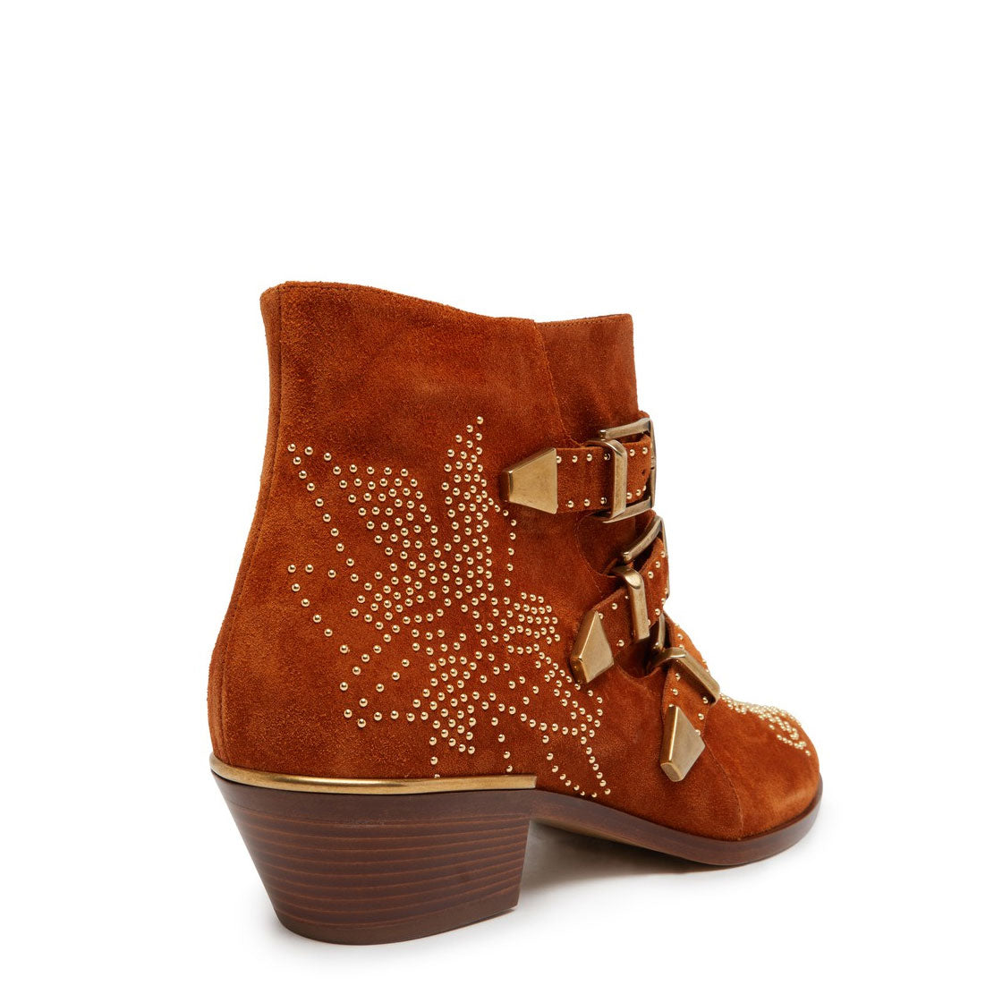 Susanna Women's Low Boots - Comfortable Ankle Booties in Ochre Brown | Casual & Dressy Fall & Winter Shoes for Women | Perfect for Work, Date Night & Everyday Wear