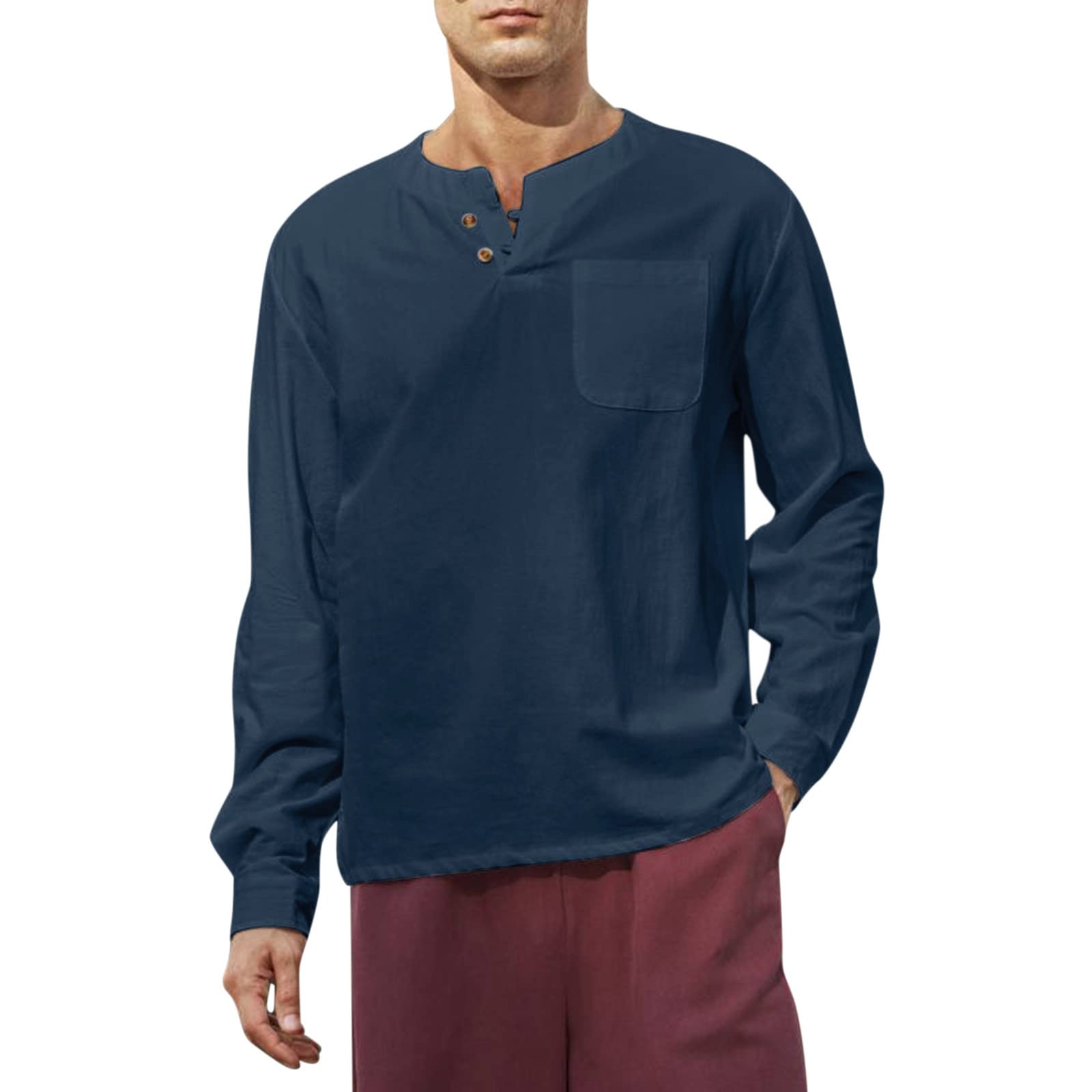 Men's Slim Fit Lapel Neck Blouse Tee - Business Casual Patchwork Shirt & Athletic Short Sleeve T-Shirt | Perfect for Office Wear, Smart Casual Outfits & Summer Workouts