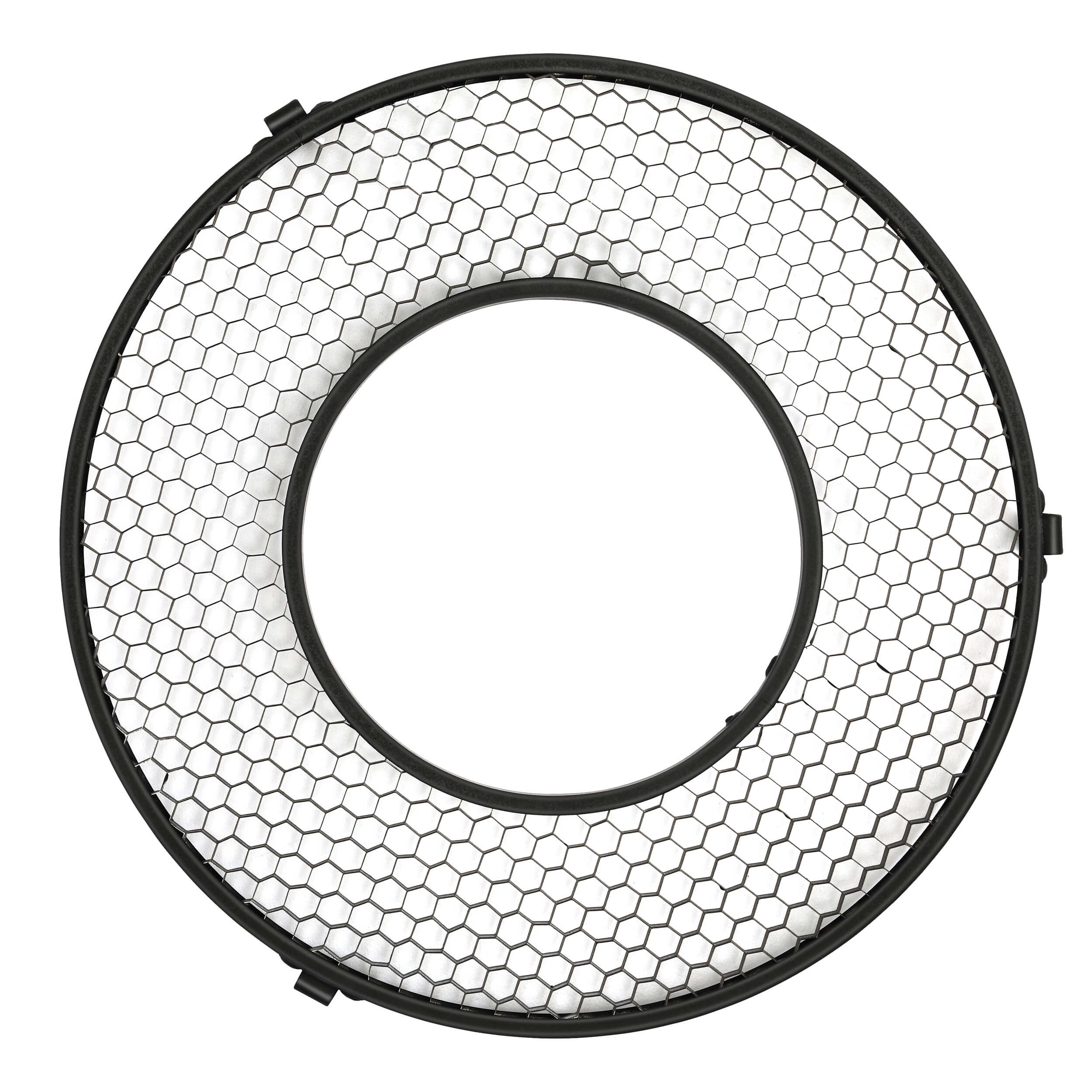3-Piece BD 09 Series Honeycomb Grid Set for R1200 & R2400 Ring Flash - Perfect for Macro Photography, Product Shots & Studio Lighting Control