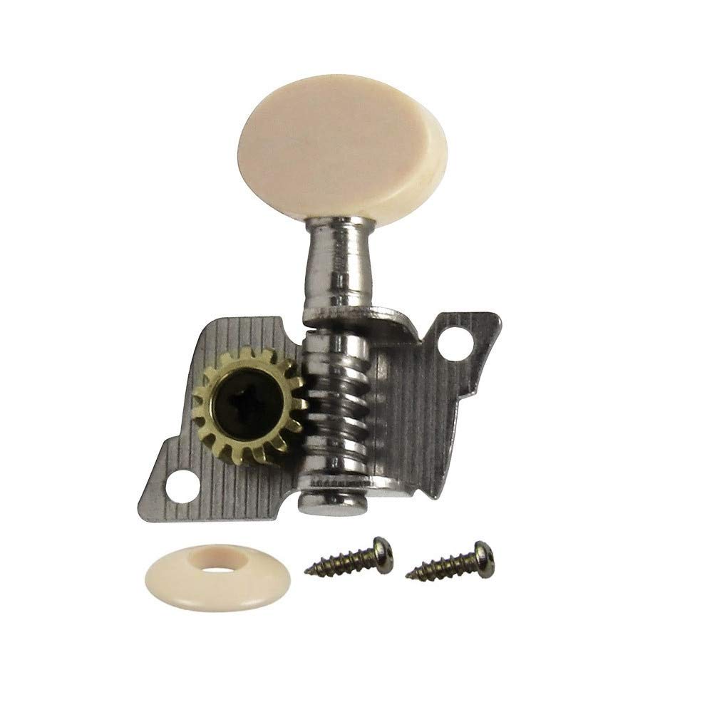 4Pcs 2L2R Guitar & Ukulele Tuning Pegs - Premium Machine Heads for 4-String Instruments - Perfect for Acoustic/Electric Guitar & Ukulele Maintenance & Upgrades