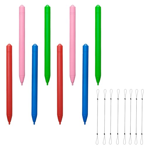 Blue, Red, Pink, Green