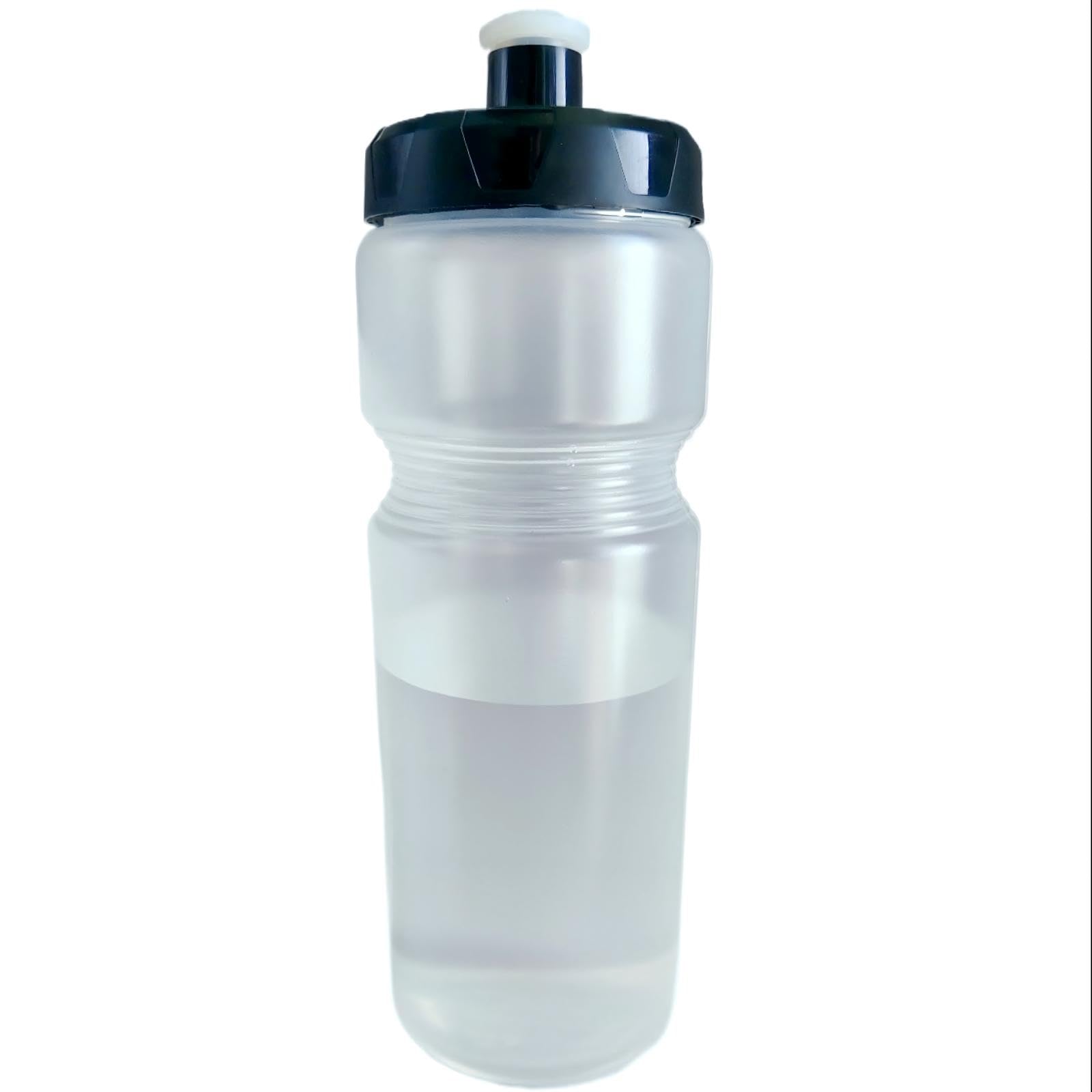 24oz Leak-Proof BPA-Free Sports Water Bottle for Cycling, Gym, Hiking & Outdoor Activities - Squeeze Design, Clear Plastic, Ideal for Workouts, Camping and Travel Hydration