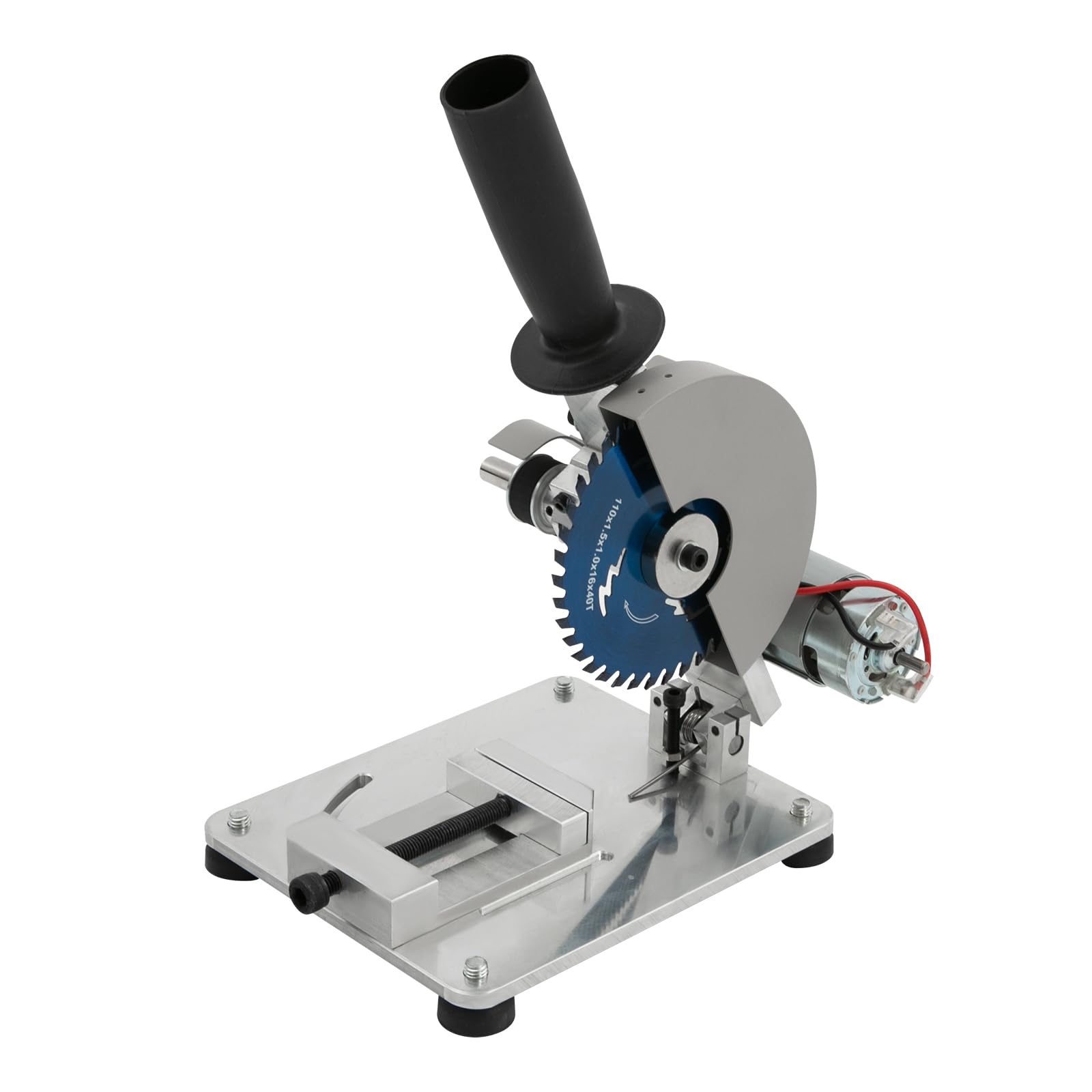 Portable Electric Mini Table Saw - 9000 RPM Woodworking Bench Saw for DIY Crafts & Hobbies | Compact Miter Saw for Desktop Cutting, Woodworking Projects & Handmade Crafts | Perfect for Small Workshops & Home DIY Use