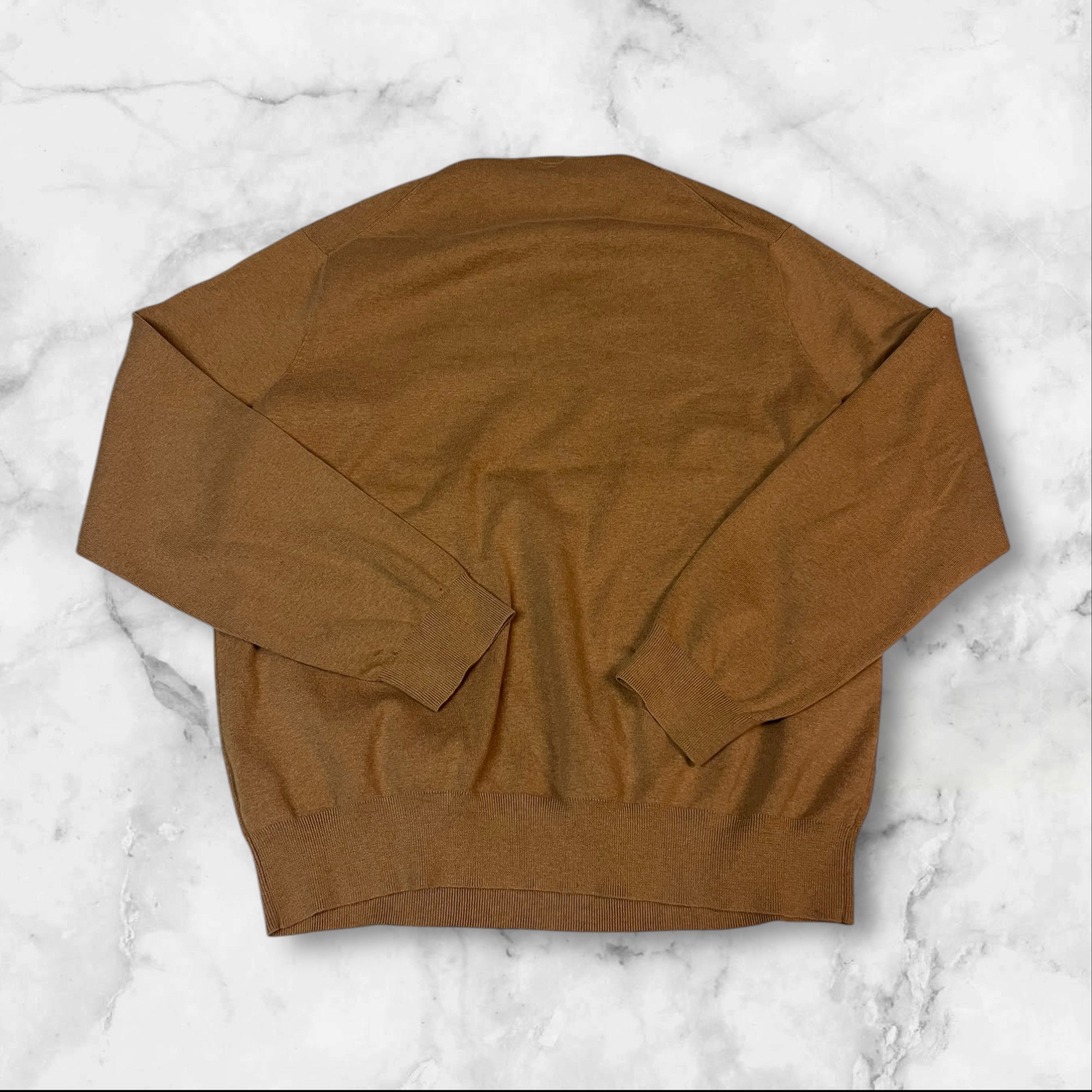 Vintage Ralph Lauren Polo Pullover Sweater - Men's XXL (Fits M-L) - Classic Casual & Preppy Style for Everyday Wear, Office, and Outings