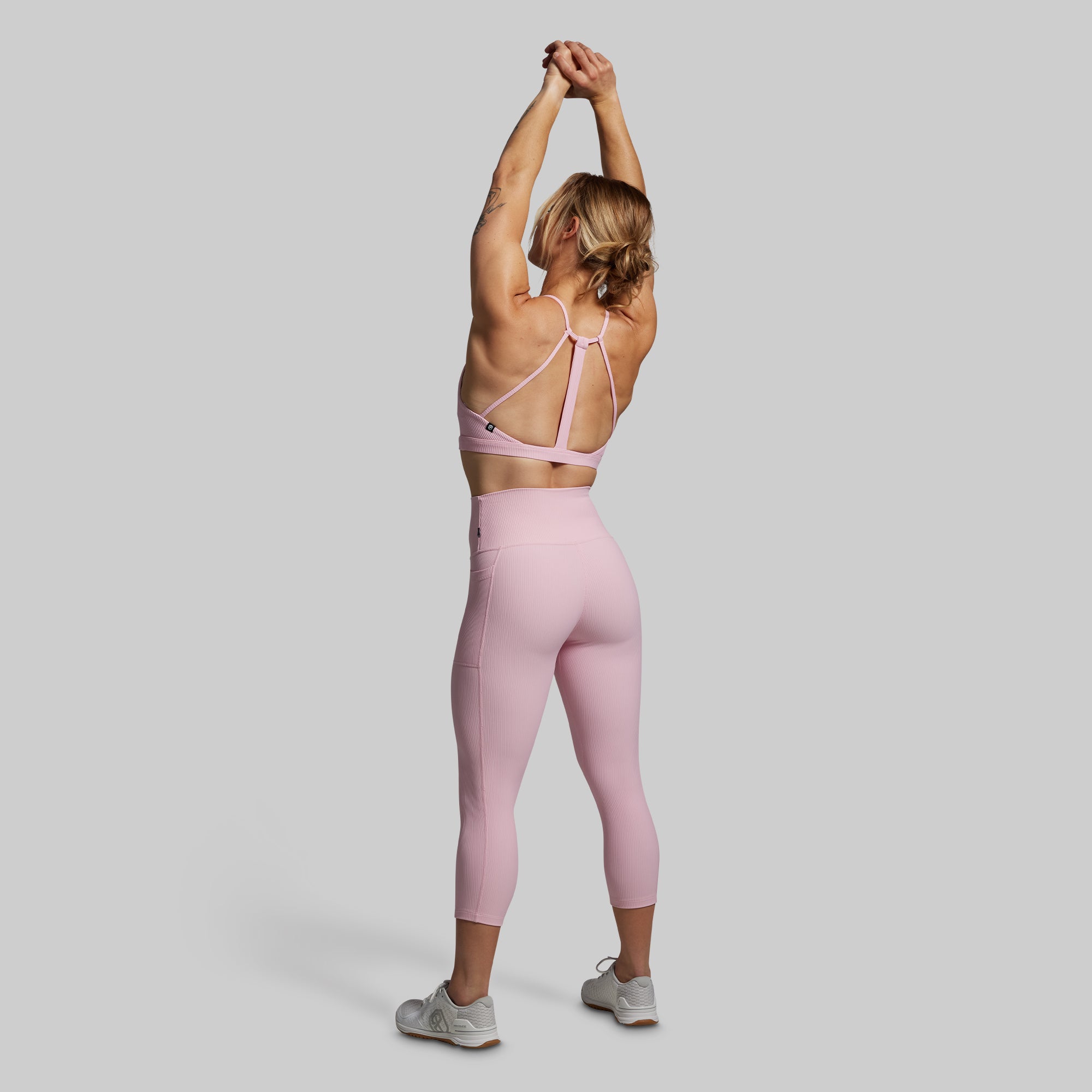 All or Nothing Capri Set 2.0 (Parfait) - Women's Workout Outfit for Yoga, Gym & Running