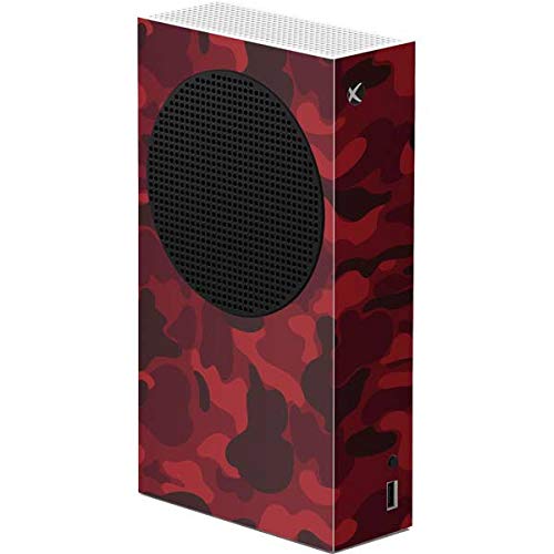 Skinit Custom Gaming Skin for Xbox Series S Console - Red Street Camo Design | Protective Vinyl Decal for Enhanced Grip & Style | Perfect for Gamers & Collectors