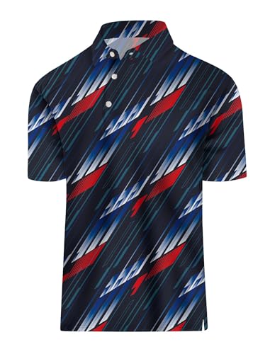 American Flag Polo Shirt