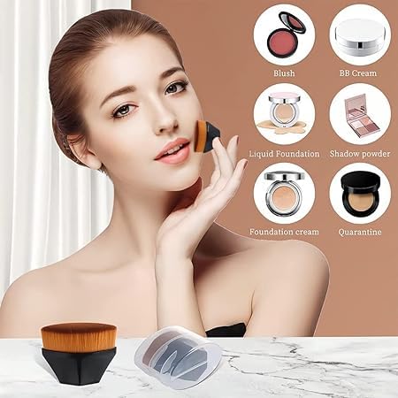 Foundation Brush - Smooth Blending for Liquid & Blush - Makeup for Women