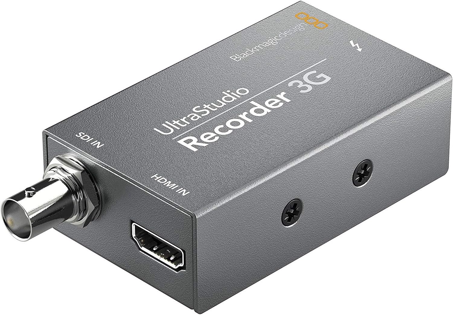 Blackmagic Design UltraStudio Recorder 3G - Professional 4K Video Capture Device with Thunderbolt 3 (40Gbps) & USB-C Cable (100W, 0.5m) - Includes 6