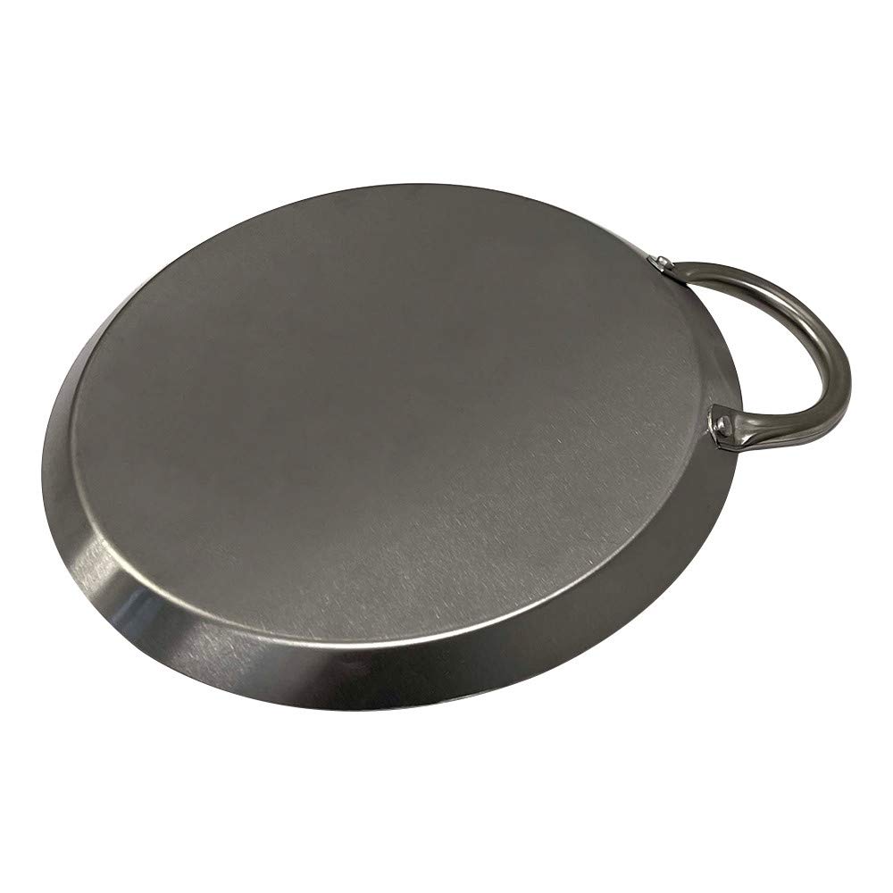 Prolinemax 11-Inch Stainless Steel Round Serving Tray - Tortilla Warmer & Food Serving Platter for Parties, Restaurants, and Home Entertaining