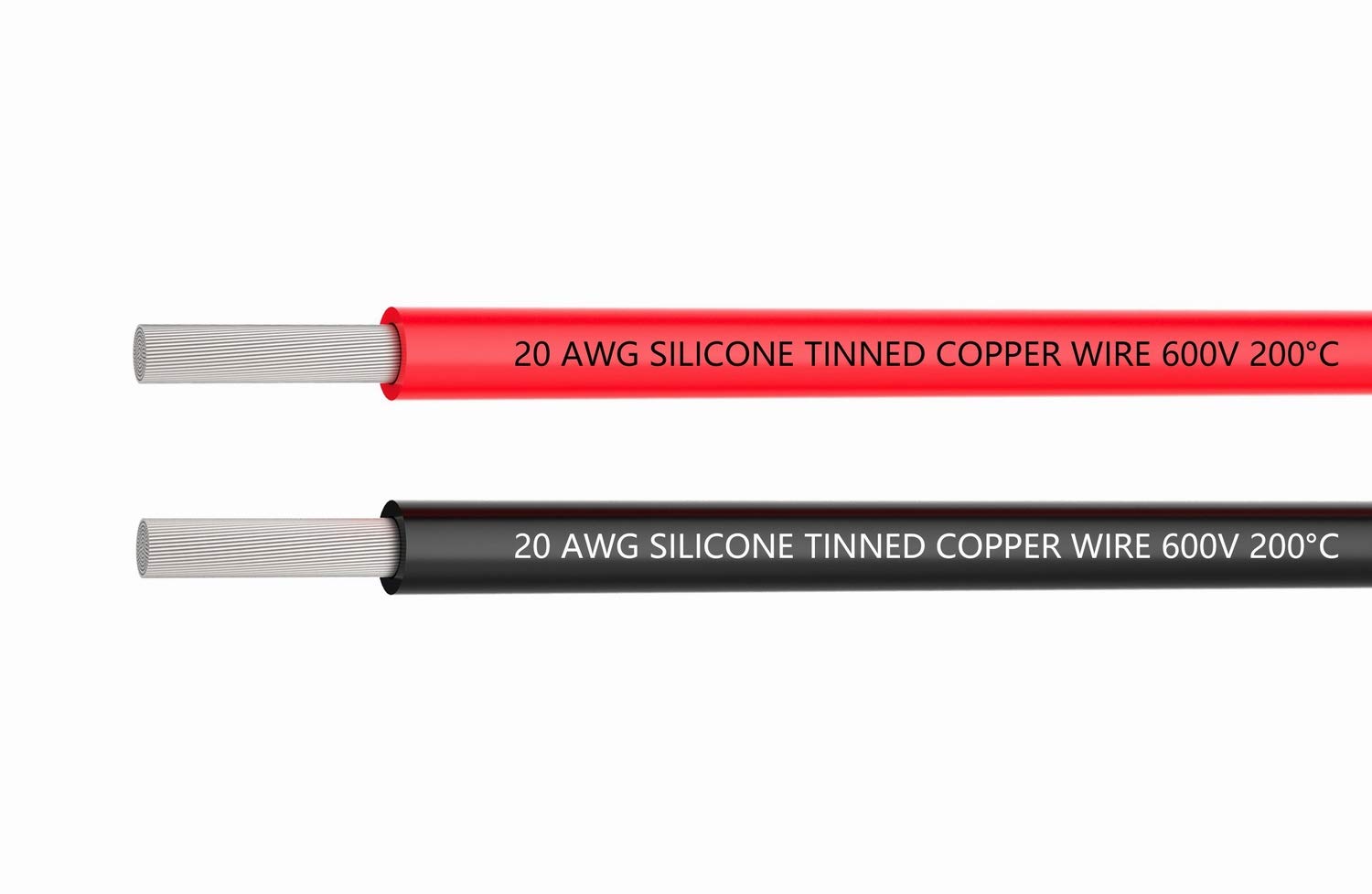 18 AWG Silicone Hook Up Wire - 300 Feet (150 ft Black & 150 ft Red) Flexible Tinned Copper Electrical Cable for DIY Electronics, RC Models, Automotive Wiring & Home Projects
