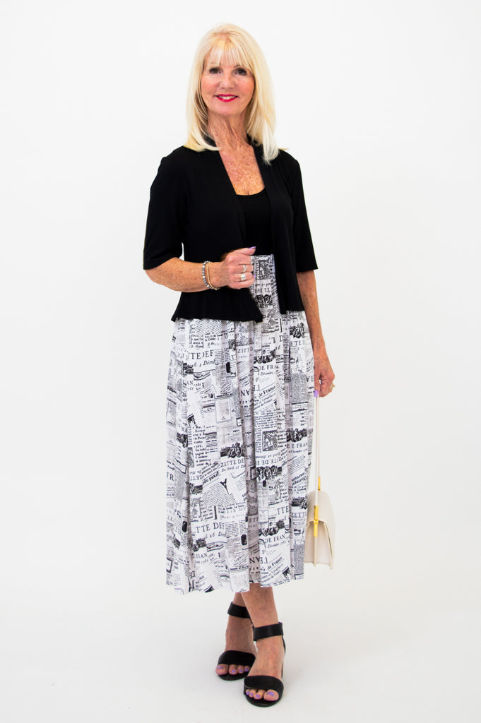 Black Paloma Dress - French Linen Bamboo Blend Elegant Summer Dress for Women | Perfect for Weddings, Parties & Casual Outings