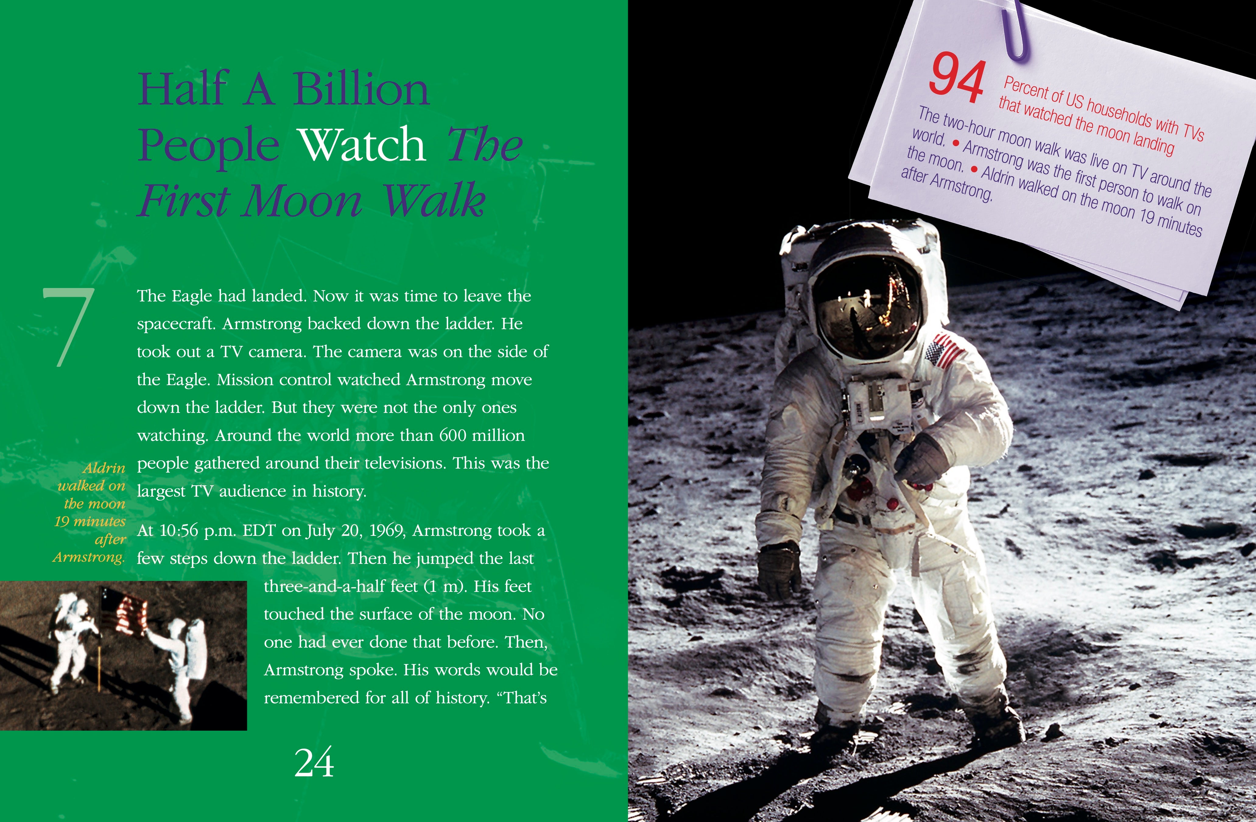 12 Amazing Facts About the First Moon Landing - NASA Apollo 11 Mission History & Space Exploration Trivia | Perfect for Science Classrooms, Astronomy Enthusiasts & Space-Themed Events