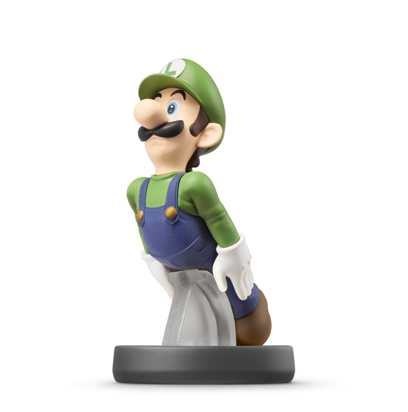 Nintendo Luigi amiibo Figure for Wii U & Switch - Super Smash Bros Series - Collectible NFC Character for Gaming & Display