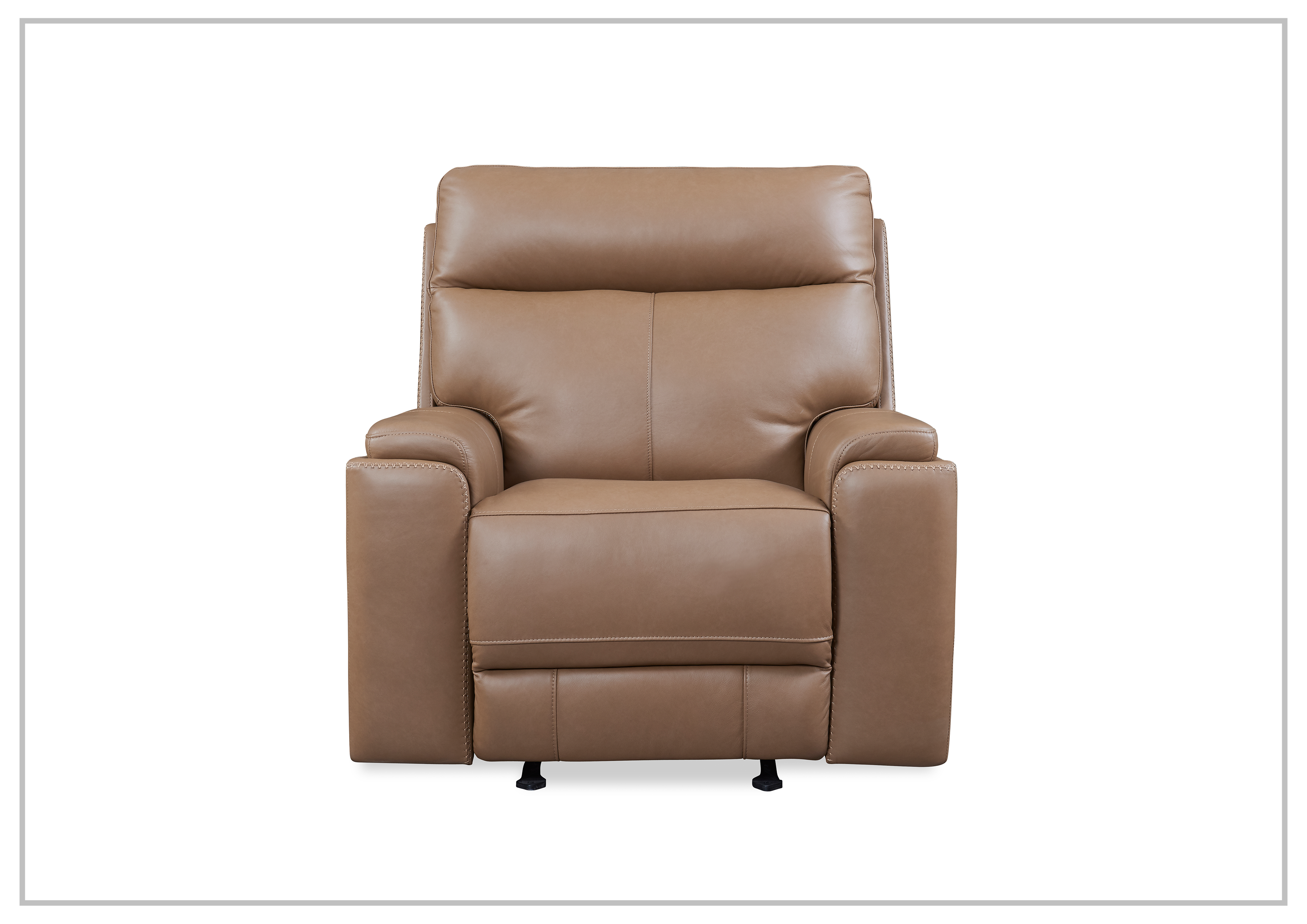 Gio Italia Bruna Leather Power Reclining Glider Chair - Modern Recliner for Living Room, Nursery & Home Theater - Electric Adjustable Comfort Sofa for Relaxing & Nursing