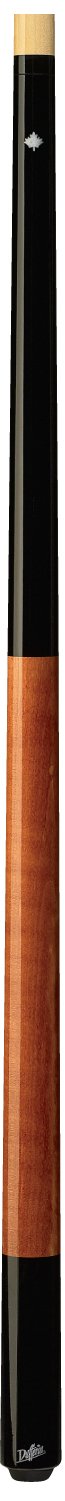 Premium Canadian Rock Maple Pool Cue - Midnight Black & Cherry Stained Dufferin Design | Professional Billiards Stick for Home Game Rooms & Pool Halls