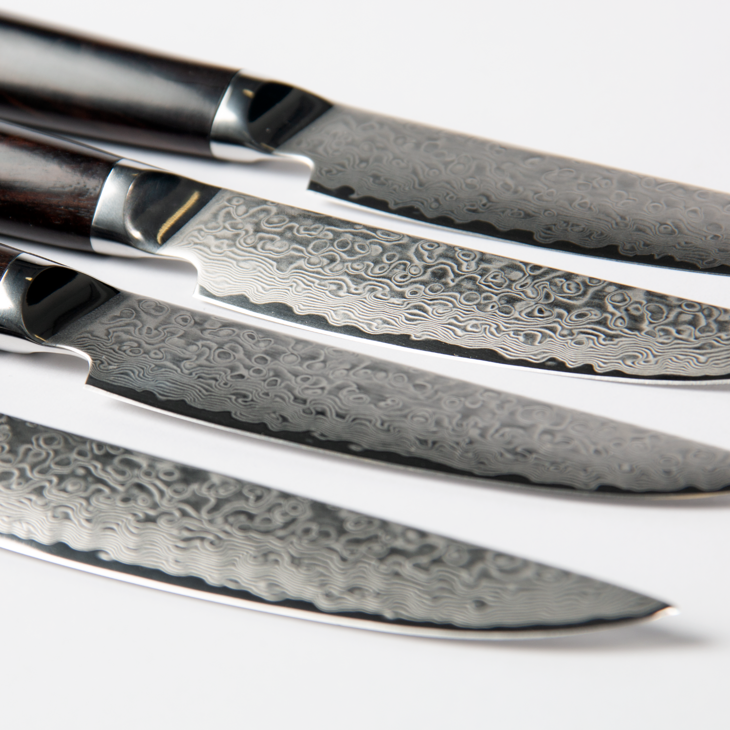 Premium Dark Academia Steak Knives Set of 4 - High-Quality Stainless Steel Steak Knives for Fine Dining, Steakhouse Experience at Home - Perfect for Dinner Parties, Romantic Meals & Gourmet Cooking