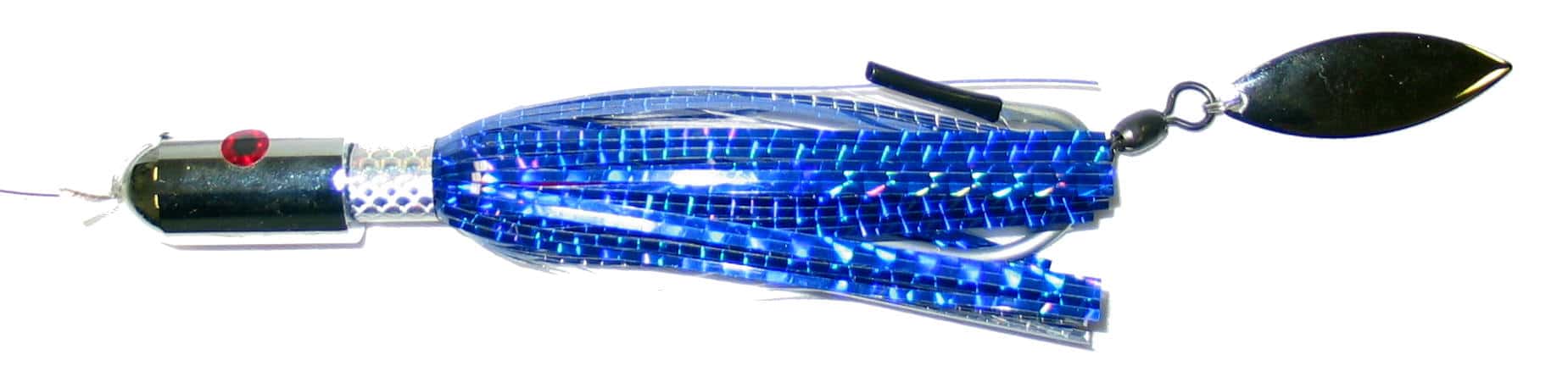 Premium Chrome Wahoo Bomb Fishing Lures - Saltwater Trolling Jigs for Wahoo, Tuna & Mahi - Ideal for Offshore & Deep Sea Fishing Adventures