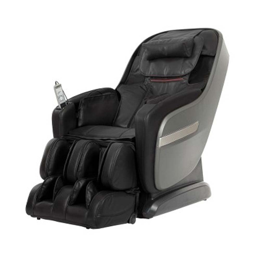 Titan Pro Alpine Black Zero Gravity L-Track Full Body Massage Recliner Chair for Home, Office & Relaxation - Shiatsu, Heat Therapy & Air Compression