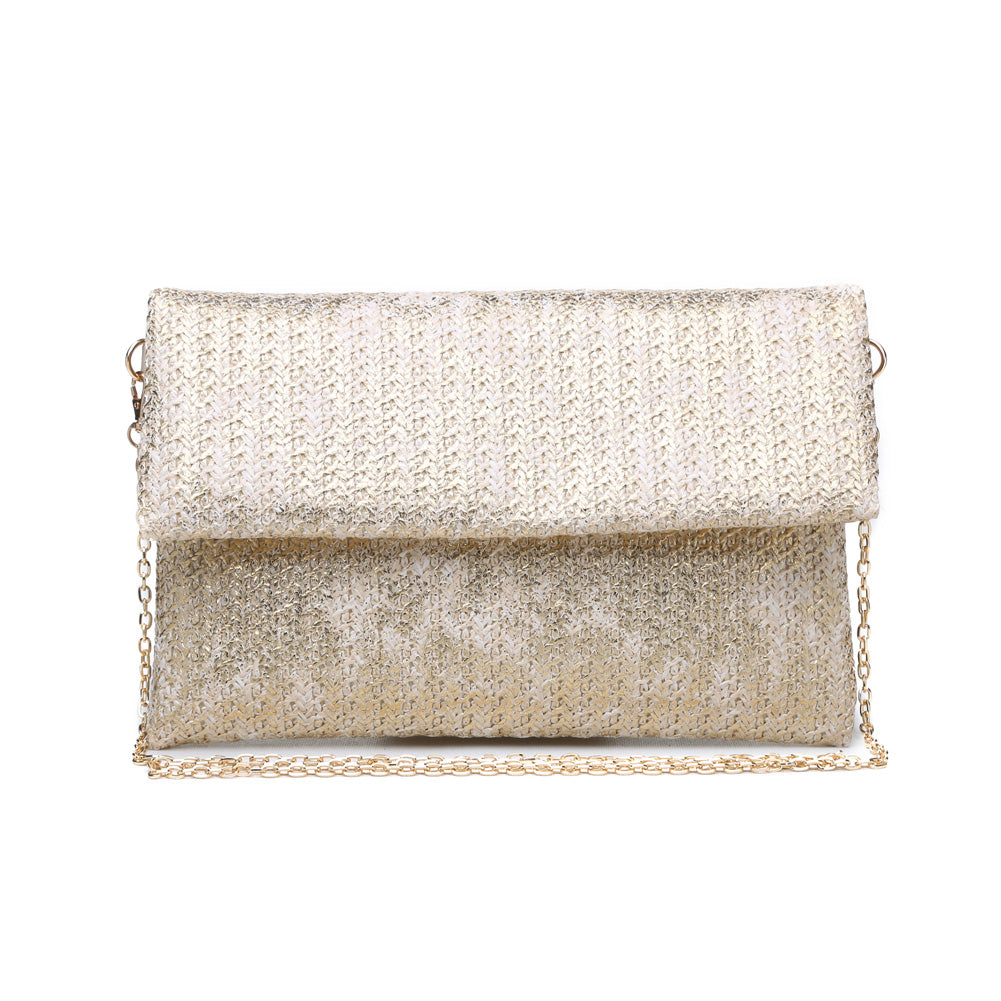 Maui Metallic Clutch Purse for Women - Elegant Evening Bag with Shimmer Finish - Perfect for Parties, Weddings & Special Occasions