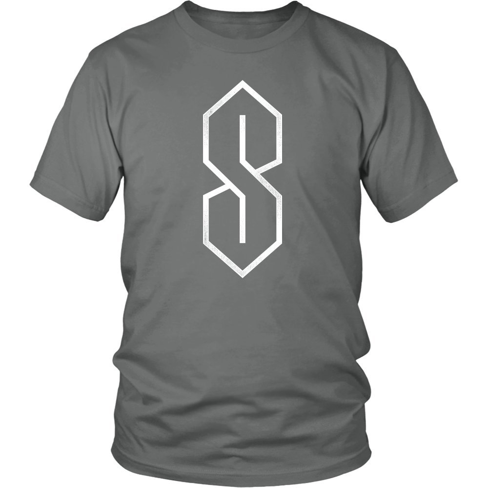 90s Nostalgic 'S' Symbol Graphic T-Shirt - Vintage Retro Cool Tee for Men & Women - Perfect for Casual Wear, Street Style & 90s Themed Parties