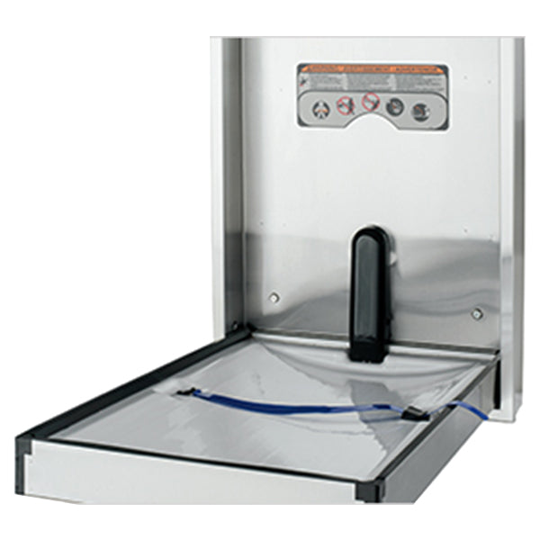 Stainless Steel Baby Changing Station - Vertical Surface Mount, 100SSV SM Premier, Durable & Hygienic for Public Restrooms, Daycares & Family Homes