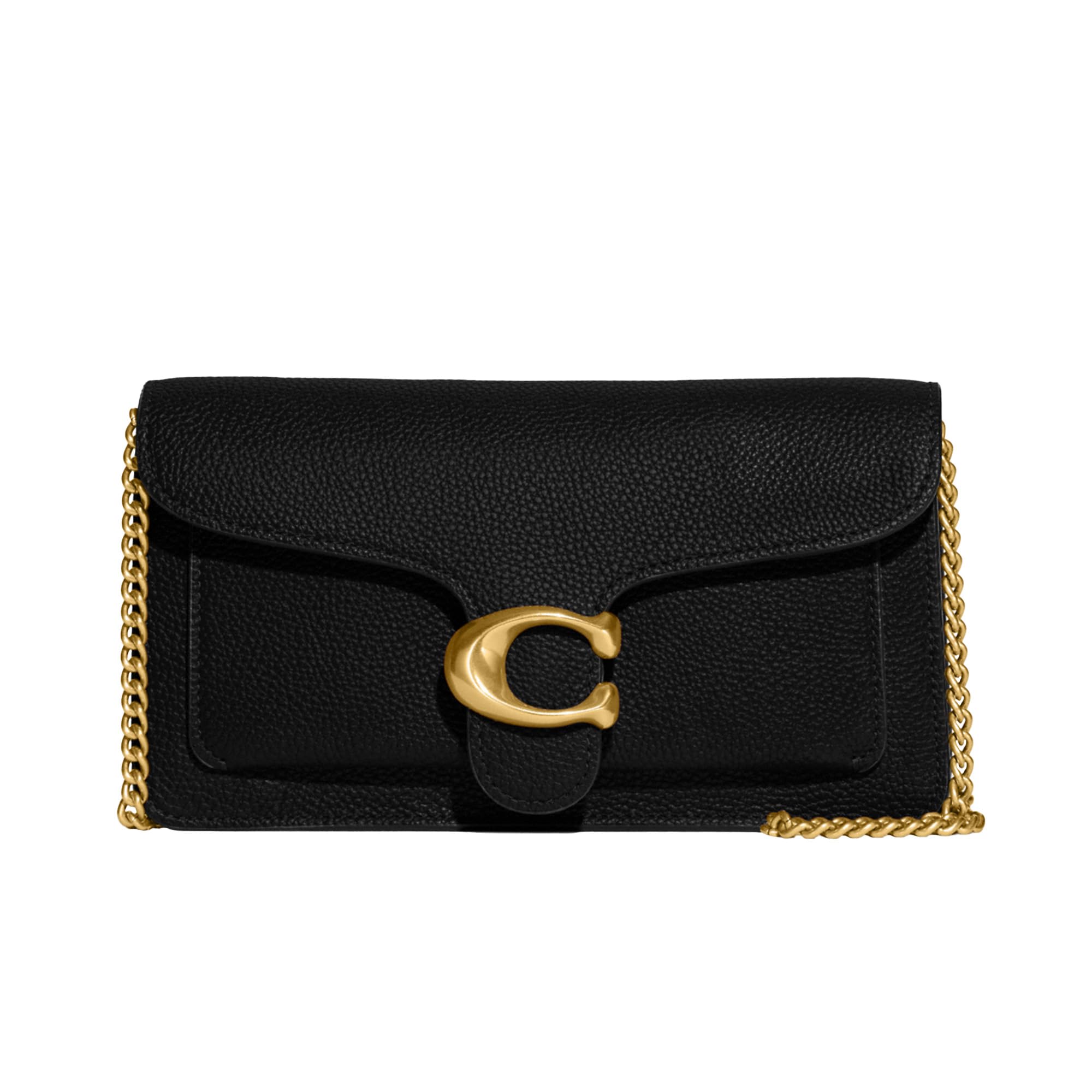 Coach Women's Tabby Chain Clutch Crossbody Bag - Genuine Leather Shoulder Purse for Women | Perfect for Date Night, Parties & Evening Events
