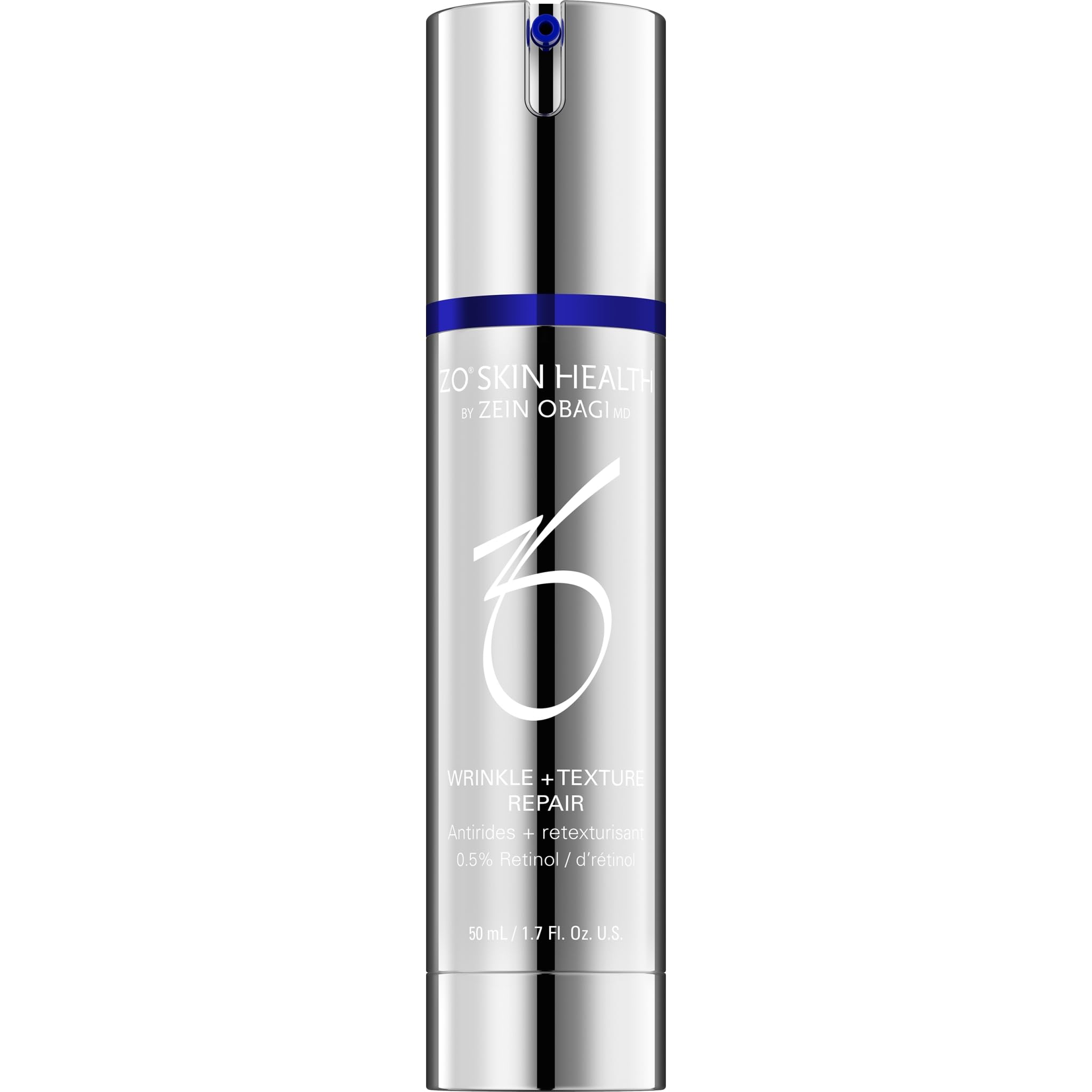 ZO Skin Health Wrinkle + Texture Repair Cream - Anti-Aging Face Moisturizer for Fine Lines & Uneven Skin Tone | Day & Night Use for Radiant Complexion