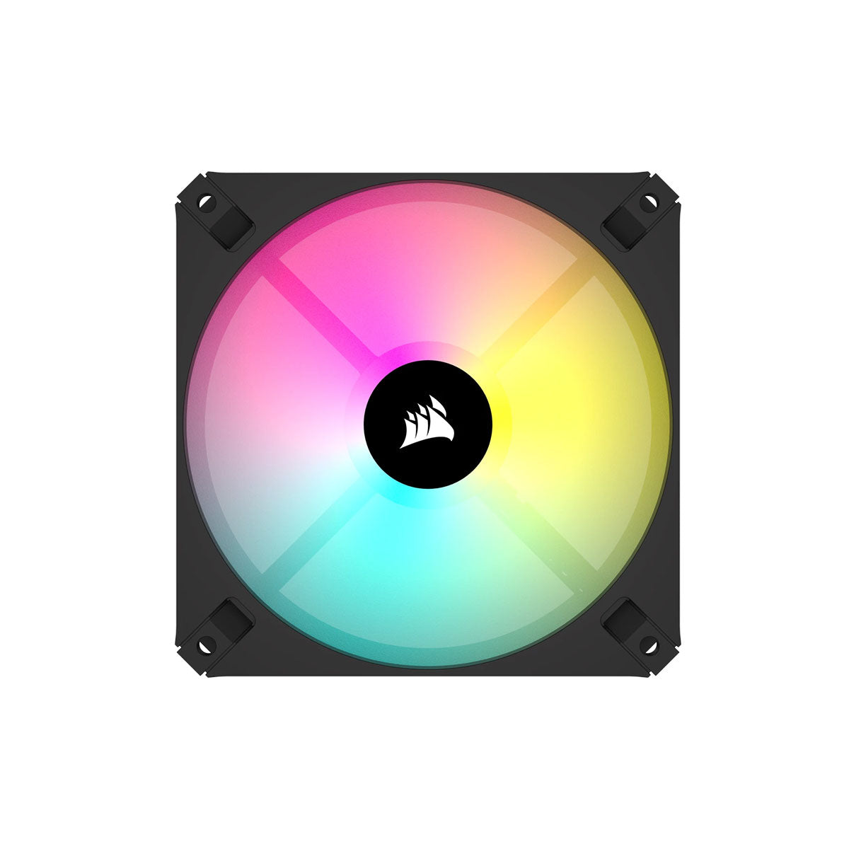 Corsair AR120 120mm iCUE RGB LED PWM Fan Triple Pack - ARGB Compatible PC Cooling Fans for Gaming PC, Case & Liquid Cooling System