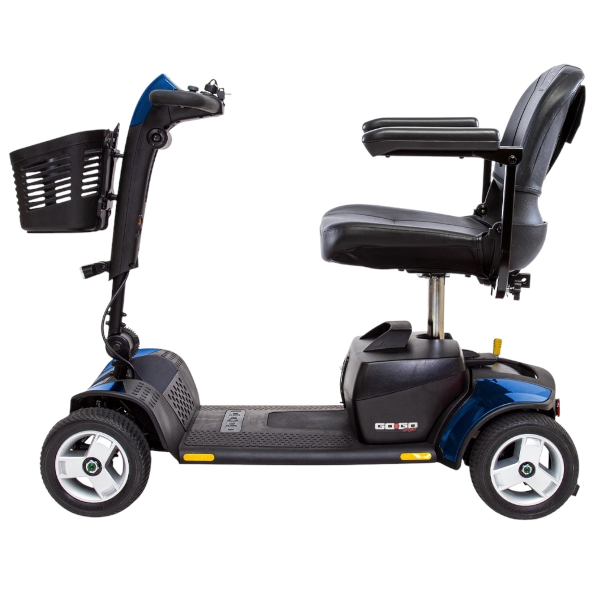 New Pride Mobility Go Go Sport 4-Wheel Mobility Scooter with EZ Turn Technology | 325 lbs Weight Capacity | Ideal for Seniors & Disabled Adults | Perfect for Indoor & Outdoor Use | Shopping, Travel & Daily Mobility Aid