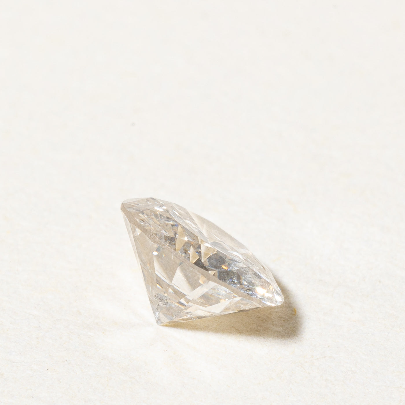 0.53ct Round Brilliant Cut Loose Diamond - I2/I3 Clarity, H/I Color | Perfect for Engagement Rings, Wedding Bands & Fine Jewelry