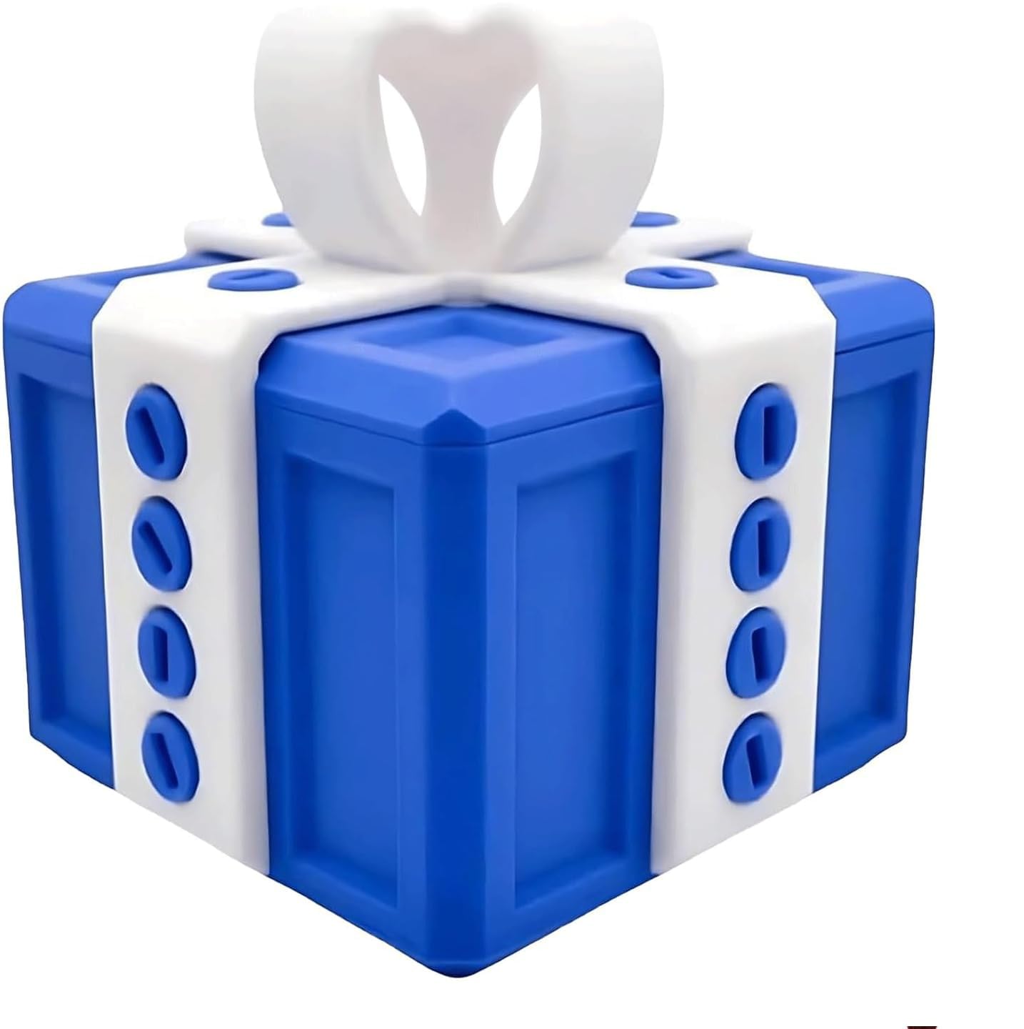 Funny Prank Screw Gift Box - Hilarious Novelty Money & Card Holder - Fidget Puzzle Toy for Pranks & Gifts - White & Blue - Perfect for Office Pranks, Birthday Gags & Surprise Party Favors