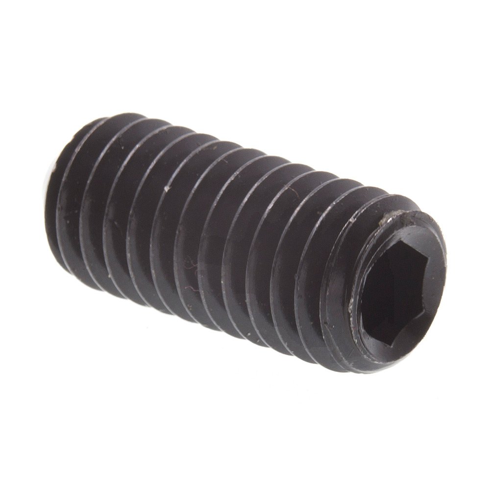 Prime-Line 9186323 M6-1.0 X 14MM Black Oxide Coated Steel Metric Socket Set Screws (10 Pack) - Perfect for Automotive, Machinery & DIY Projects