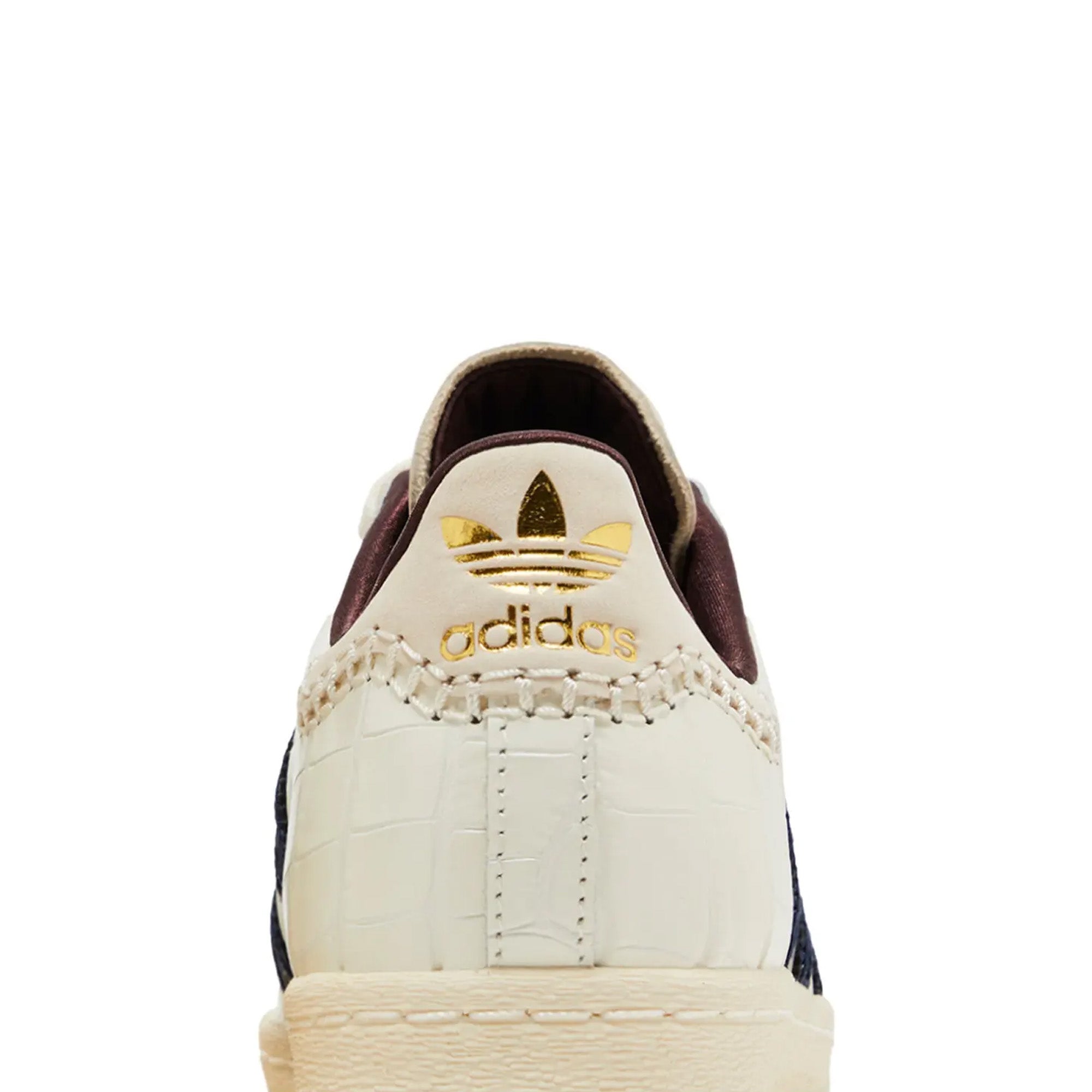 Adidas Superstar Wales Bonner 'White Croc' Sneakers 2024 - Limited Edition White Crocodile Embossed Leather Shoes for Men & Women - Perfect for Streetwear, Casual Outfits and Fashion Collectors
