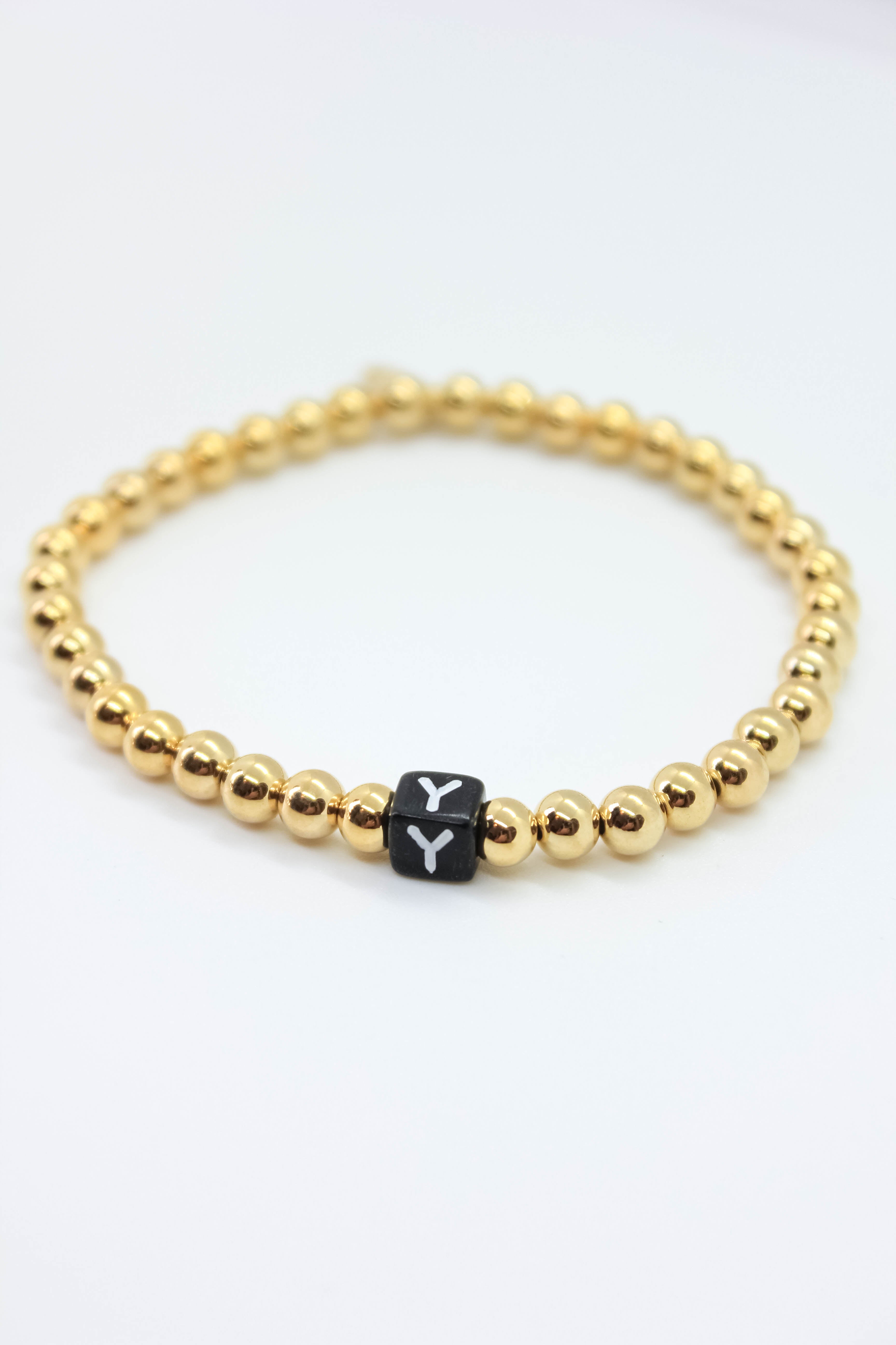 Personalized Alphabet Monogram Bracelet for Women - Custom Initial Letter Jewelry Gift for Her - Perfect for Birthdays, Anniversaries & Everyday Wear