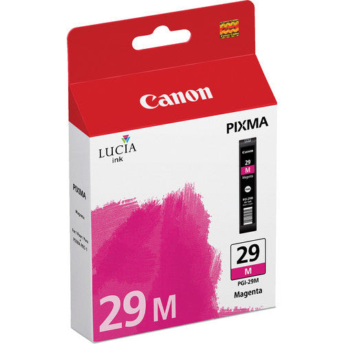 Canon PGI 29 Magenta Ink Cartridge for Pixma PRO 1 Printer - High-Quality Photo Printing for Professional Photographers & Artists