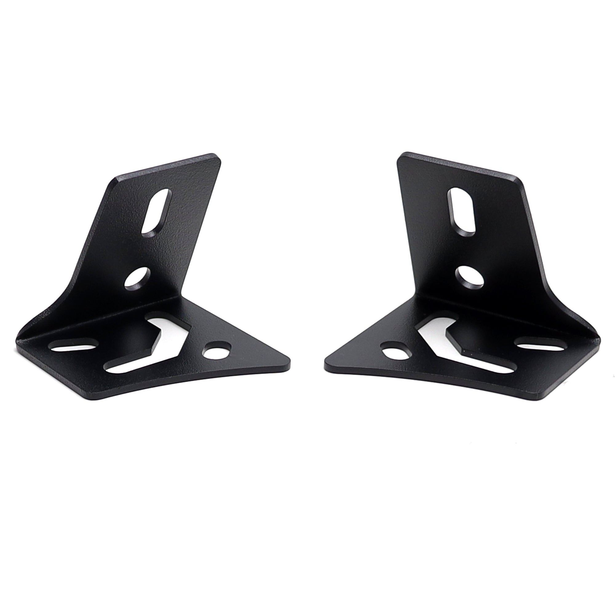Jeep Wrangler TJ JK Front Windshield A-Pillar LED Ditch Light Mounting Bracket - Off-Road Lighting Accessory for Night Driving & Trail Adventures