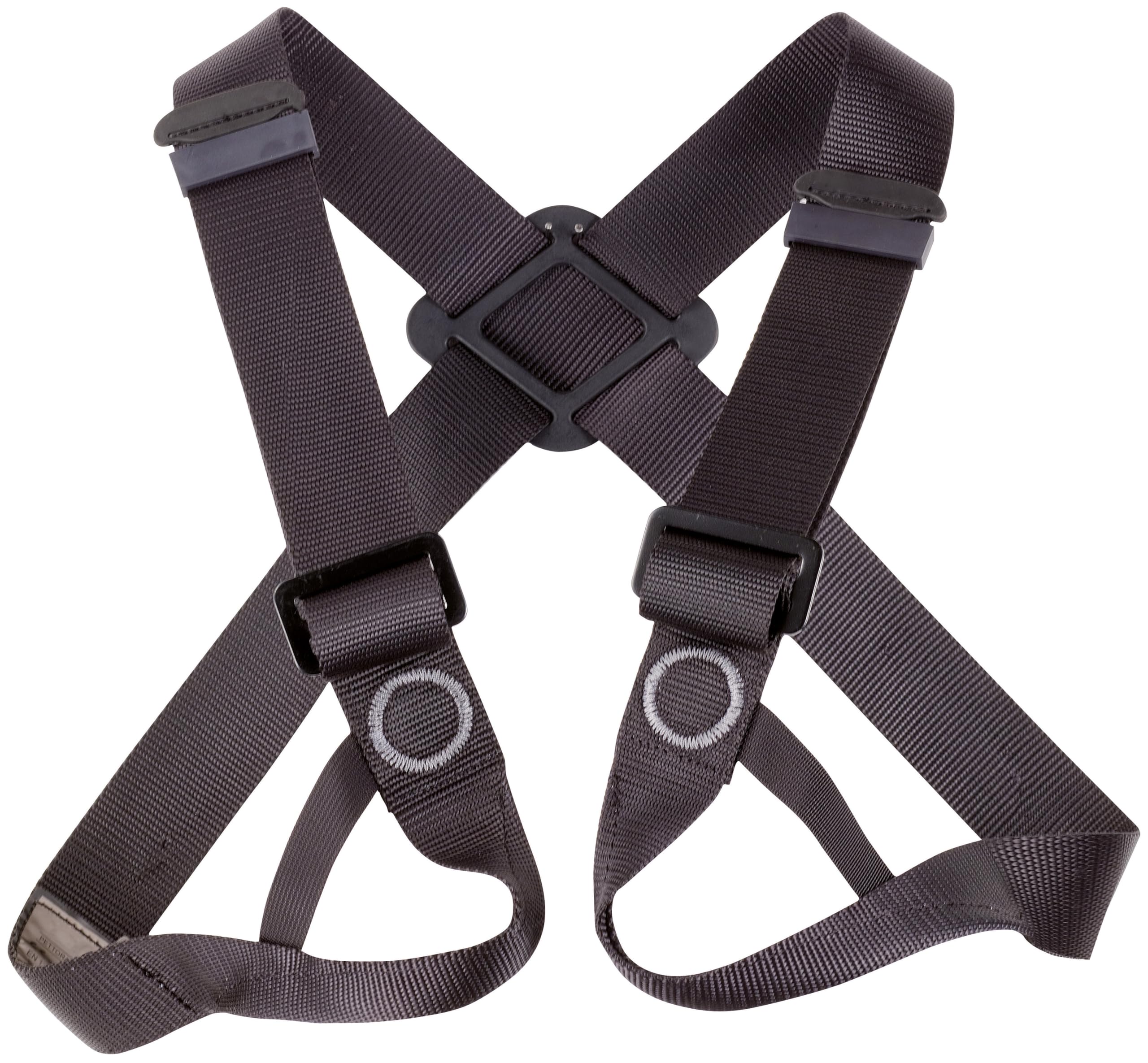 Figure 8 Chest Harness - Adjustable Rock Climbing Safety Gear for Mountaineering & Rescue Training - Perfect for Outdoor Adventures & Fitness Workouts