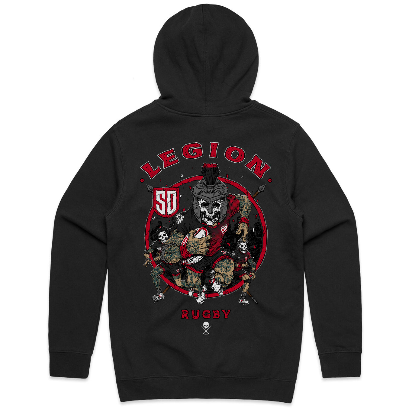 SD Legion Squad Hoodie - Men's & Women's Pullover Sweatshirt | Comfortable & Stylish Casual Wear for Gaming, Cosplay & Everyday Use
