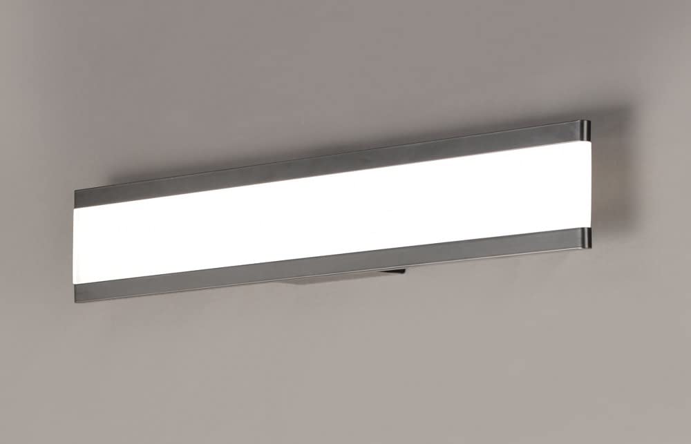 Maxim Visor-2 LED Bathroom Vanity Light - 24 Inch Wide x 4.75 Inch High - Modern Mirror Lighting for Bathroom Makeup & Shaving
